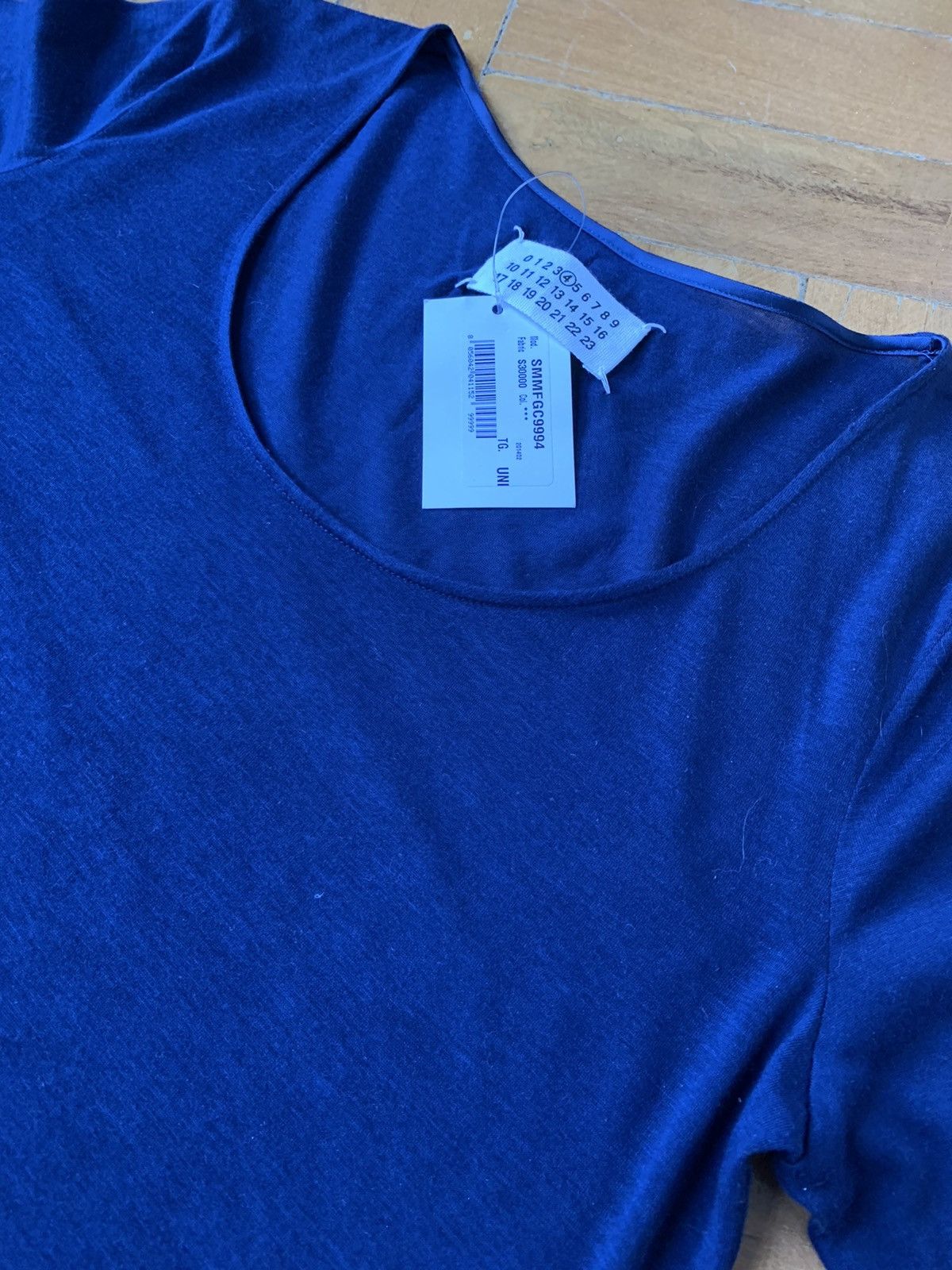 Maison Margiela New Italian Made Leather Elbow Patch Fine Cotton Top Line 4 Size M / US 6-8 / IT 42-44 - 3 Thumbnail