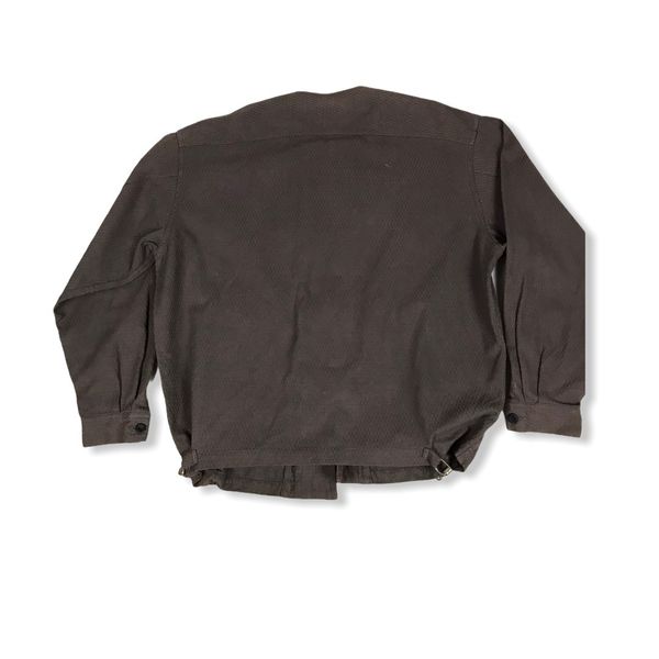 Vintage Rare Steel Clip Collarless Bomber Jacket Grailed