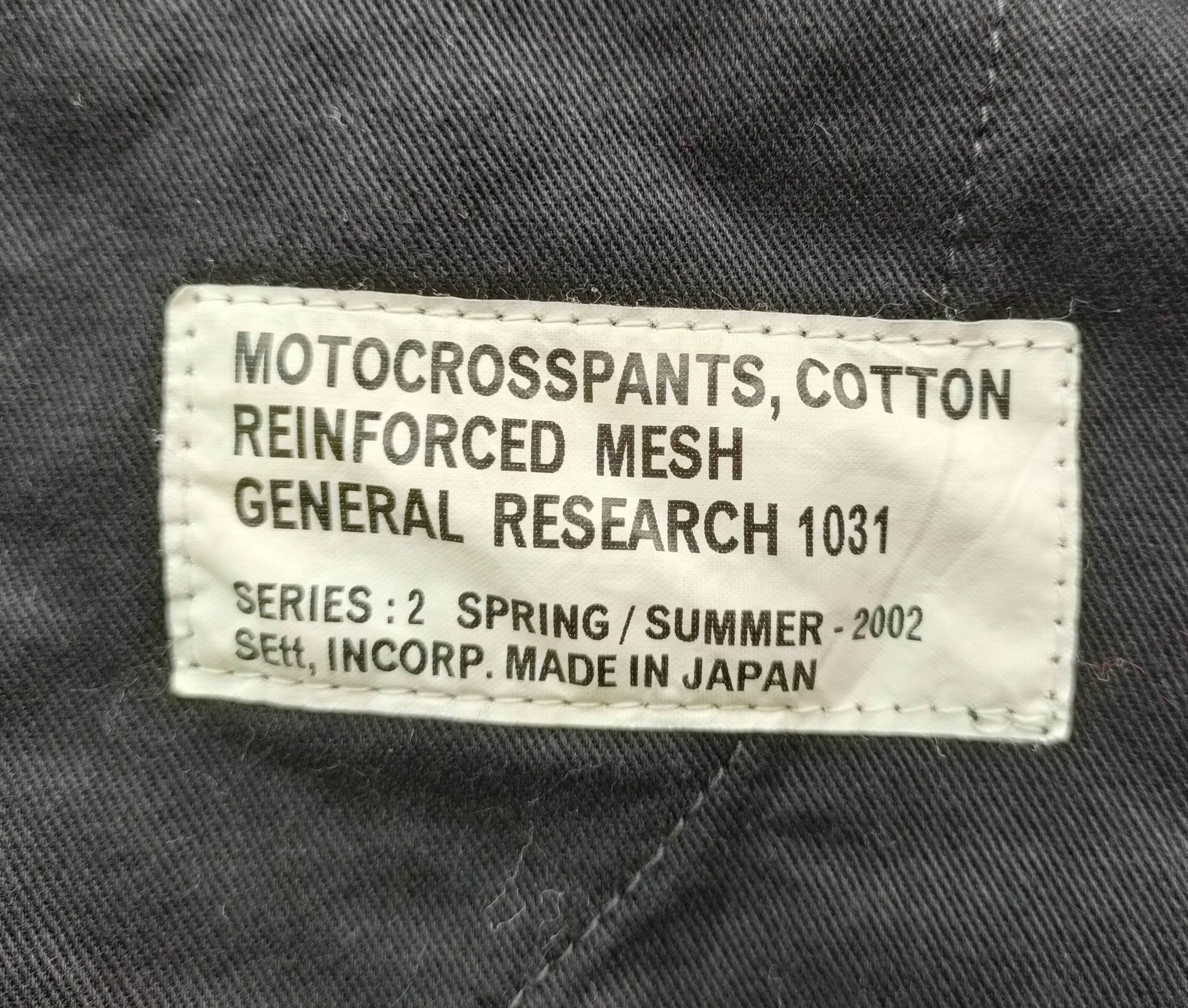 General Research SPRING/SUMMER 2002 MOTOCROSSPANTS Size US 30 / EU 46 - 5 Thumbnail