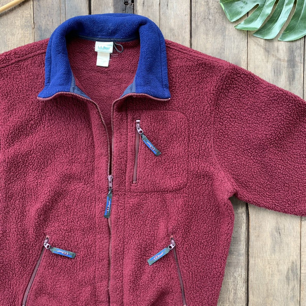 L.L. Bean × Vintage Vintage LL Bean Fleece Jacket Size US L / EU 52-54 / 3 - 4 Thumbnail