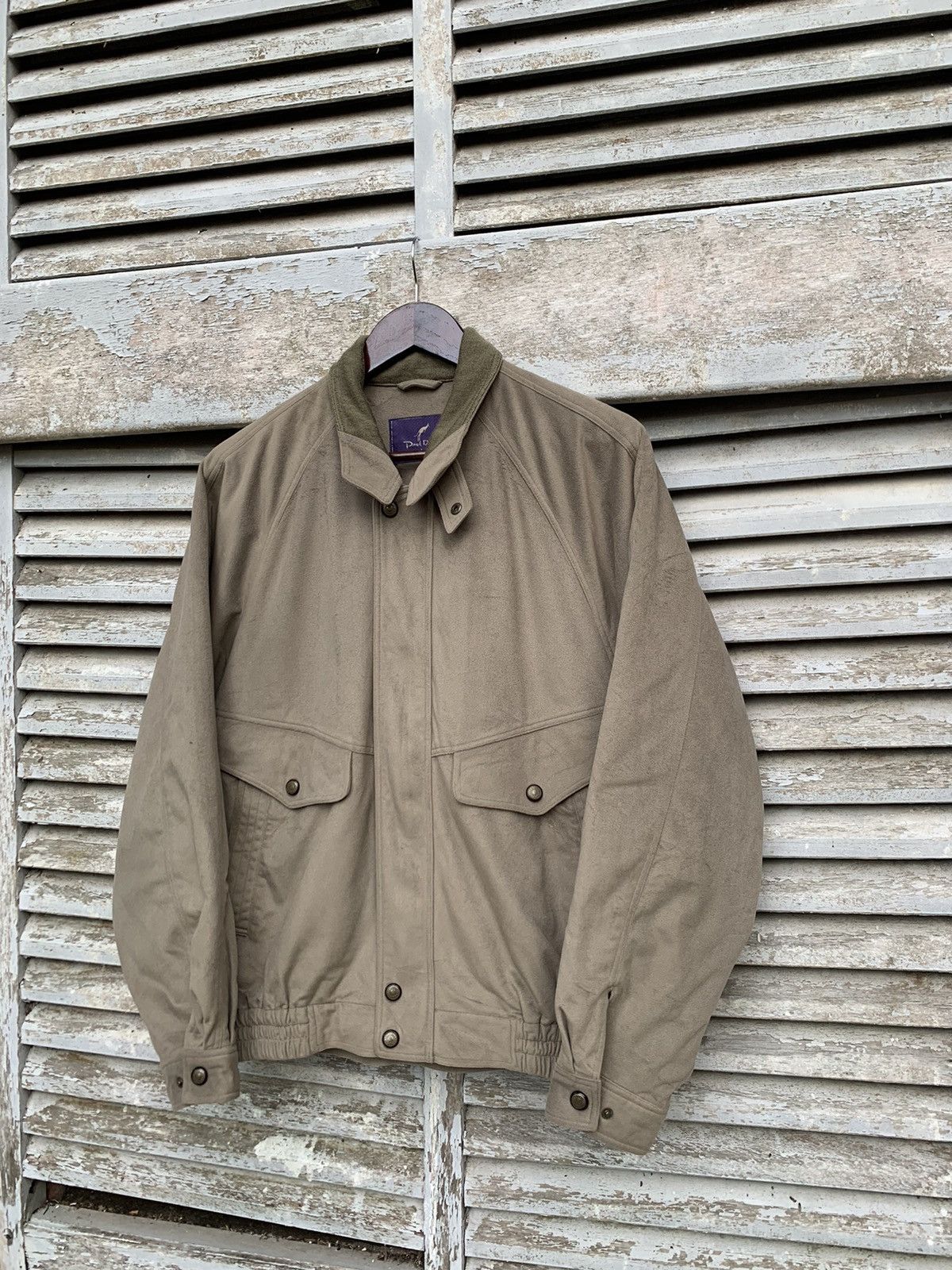 image of Paul Dundy Seude Bomber Jacket, Men's (Size Medium)