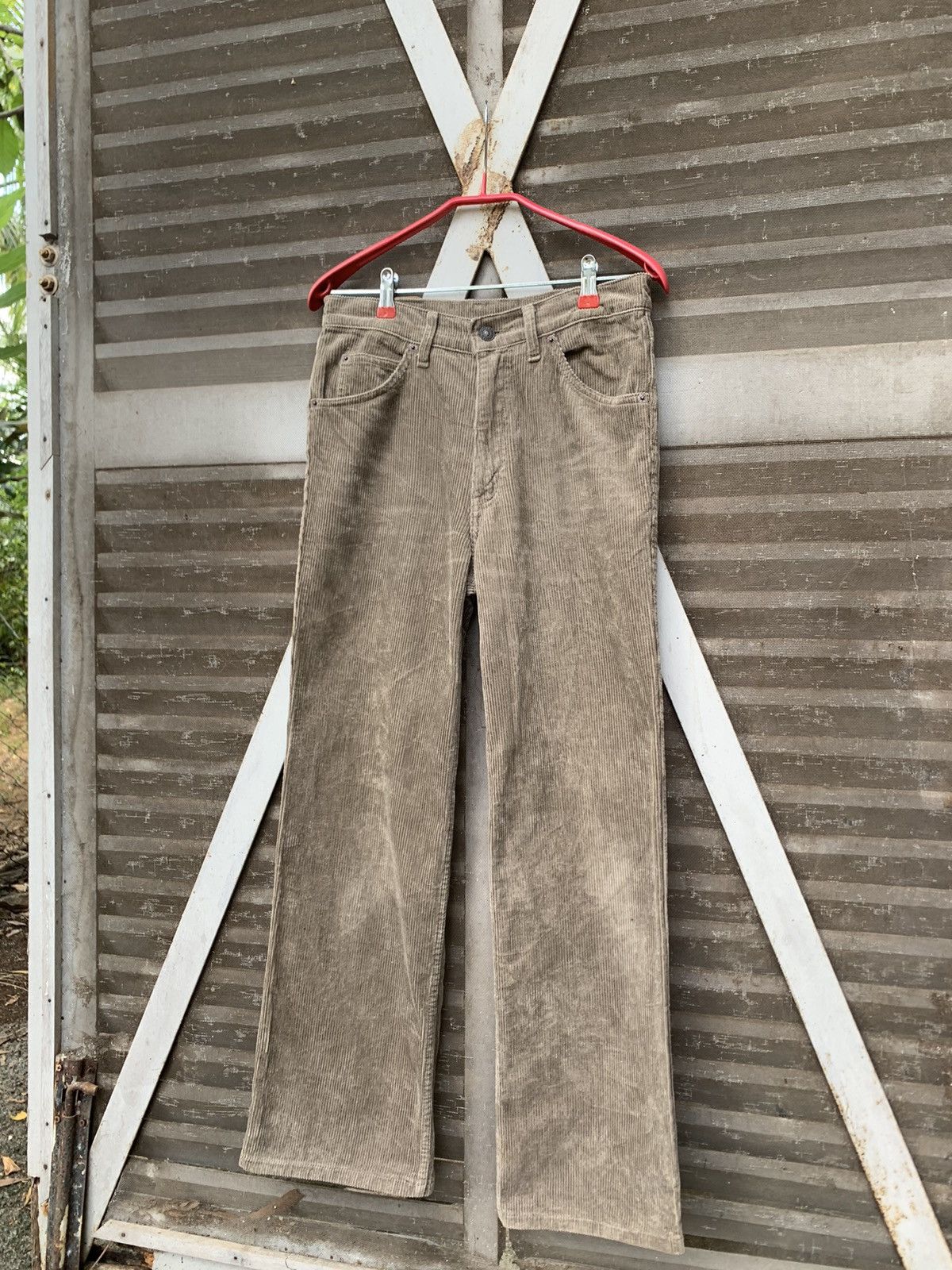 Levi's Vintage Clothing 👹Vintage Levis Movin On Brown Baggy Corduroy Denim Size US 30 / EU 46 - 2 Thumbnail