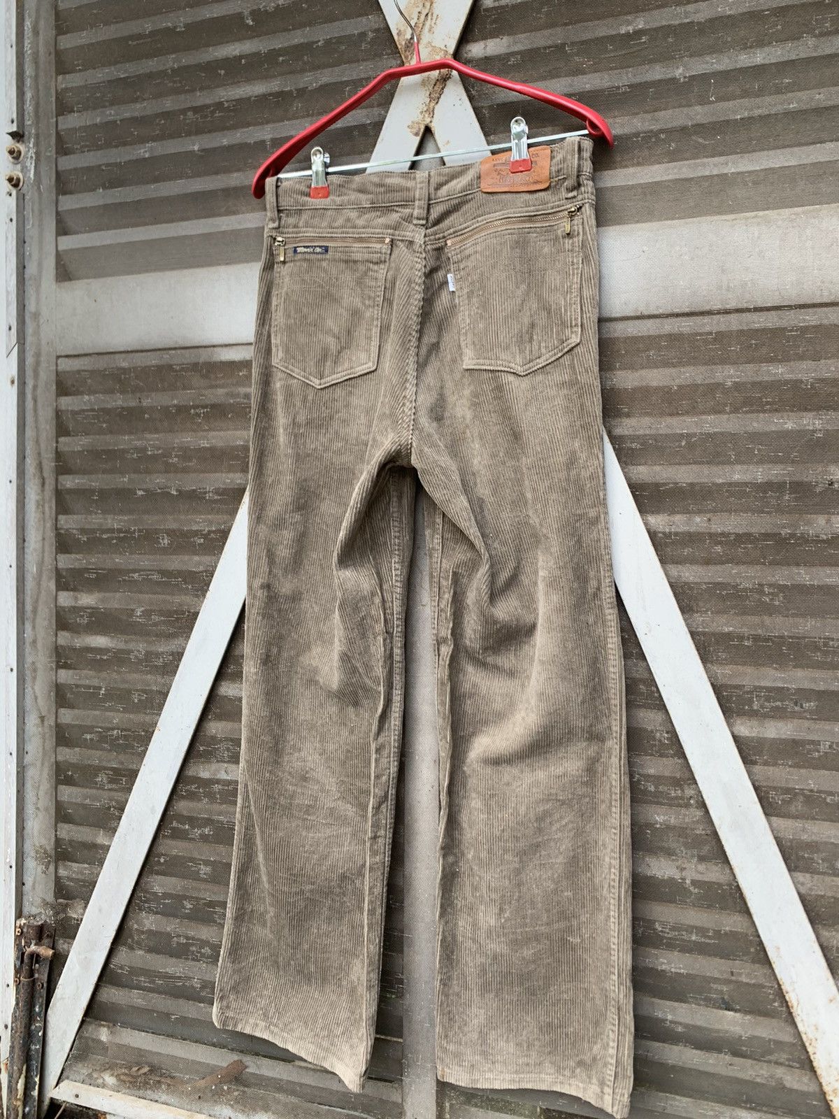 Levi's Vintage Clothing 👹Vintage Levis Movin On Brown Baggy Corduroy Denim Size US 30 / EU 46 - 10 Thumbnail