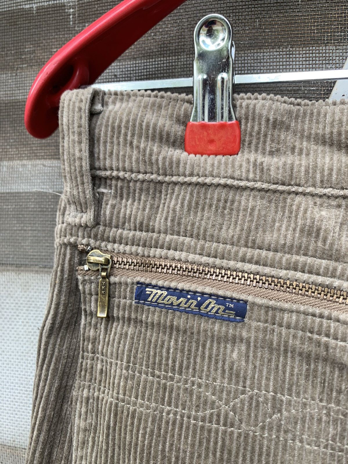Levi's Vintage Clothing 👹Vintage Levis Movin On Brown Baggy Corduroy Denim Size US 30 / EU 46 - 14 Thumbnail