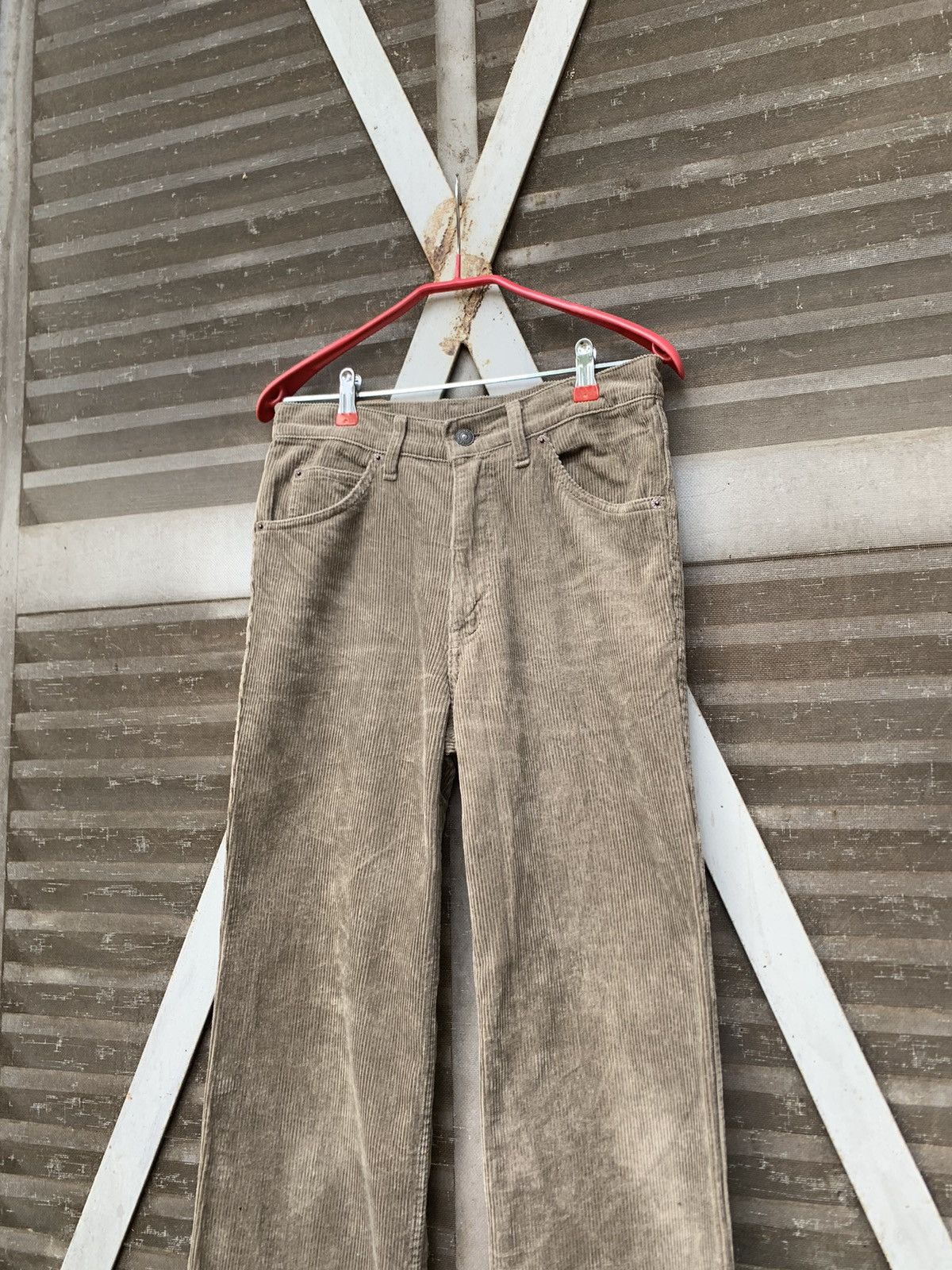 Levi's Vintage Clothing 👹Vintage Levis Movin On Brown Baggy Corduroy Denim Size US 30 / EU 46 - 8 Thumbnail