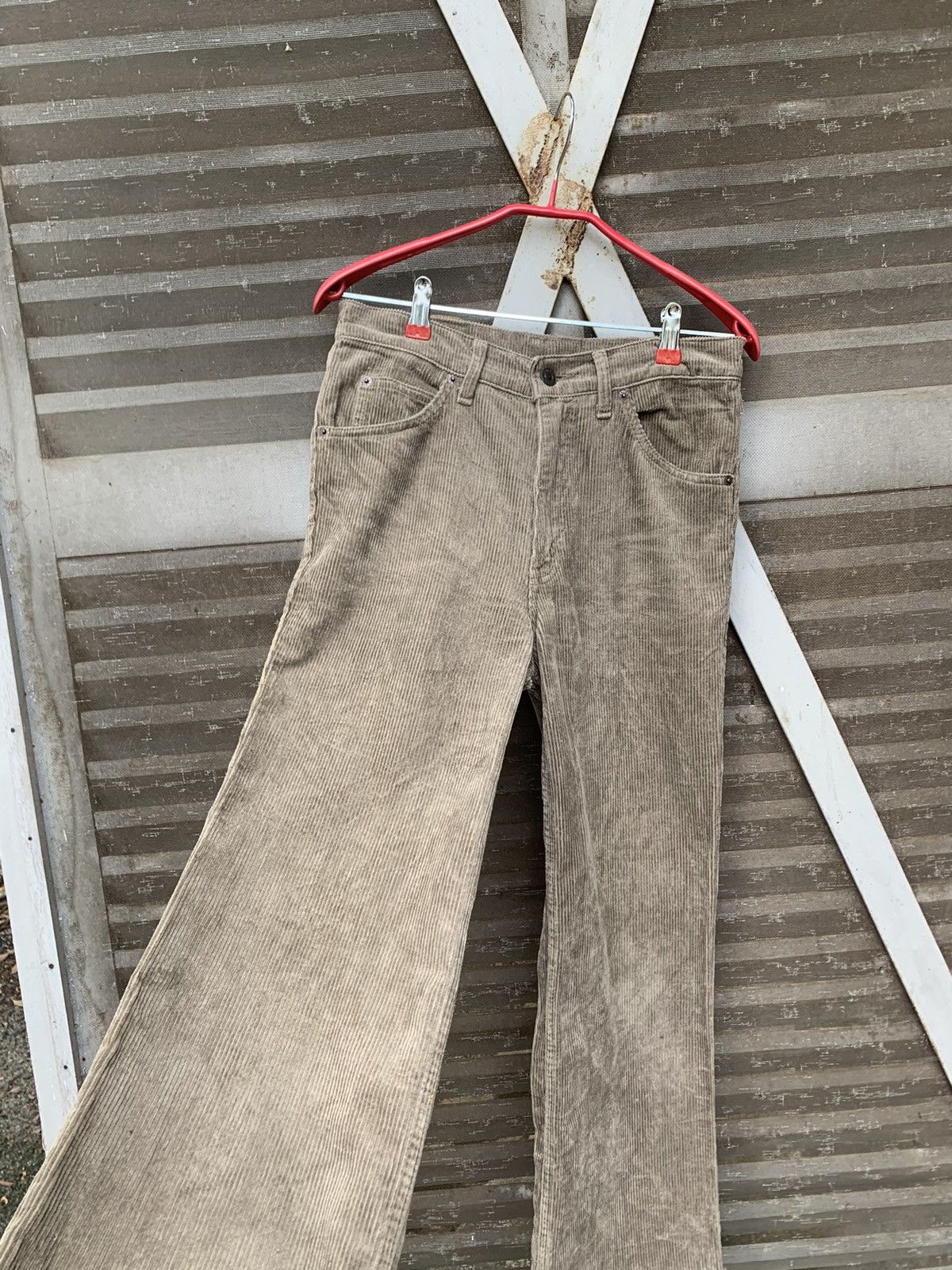 Levi's Vintage Clothing 👹Vintage Levis Movin On Brown Baggy Corduroy Denim Size US 30 / EU 46 - 12 Thumbnail