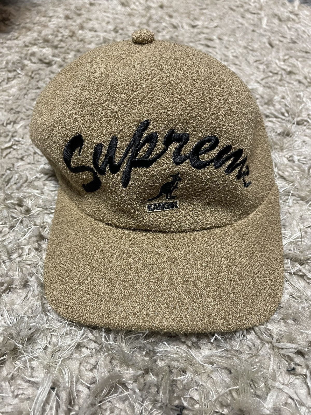 Supreme Kangol Ventair Logo Spacecap Brown