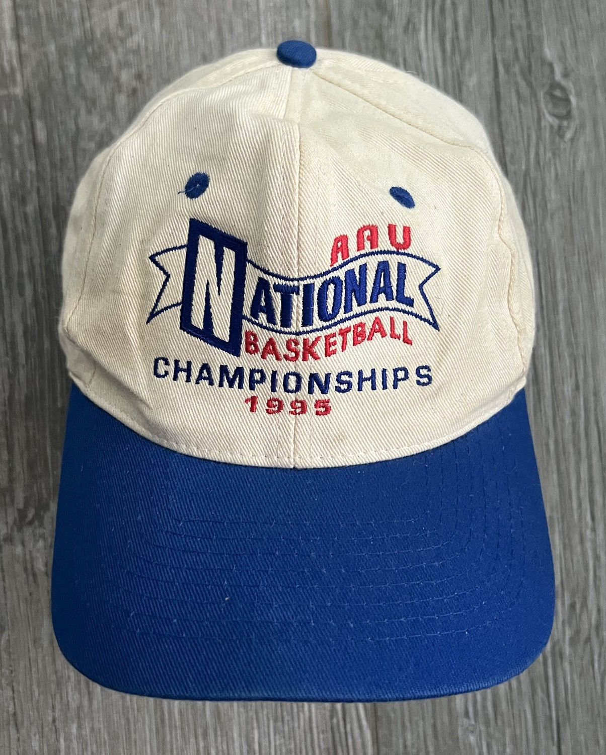 Vintage 1995 National Basketball Championships Vintage Snapback Hat Size ONE SIZE - 2 Thumbnail