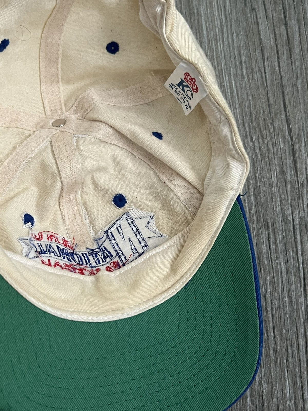 Vintage 1995 National Basketball Championships Vintage Snapback Hat Size ONE SIZE - 7 Thumbnail