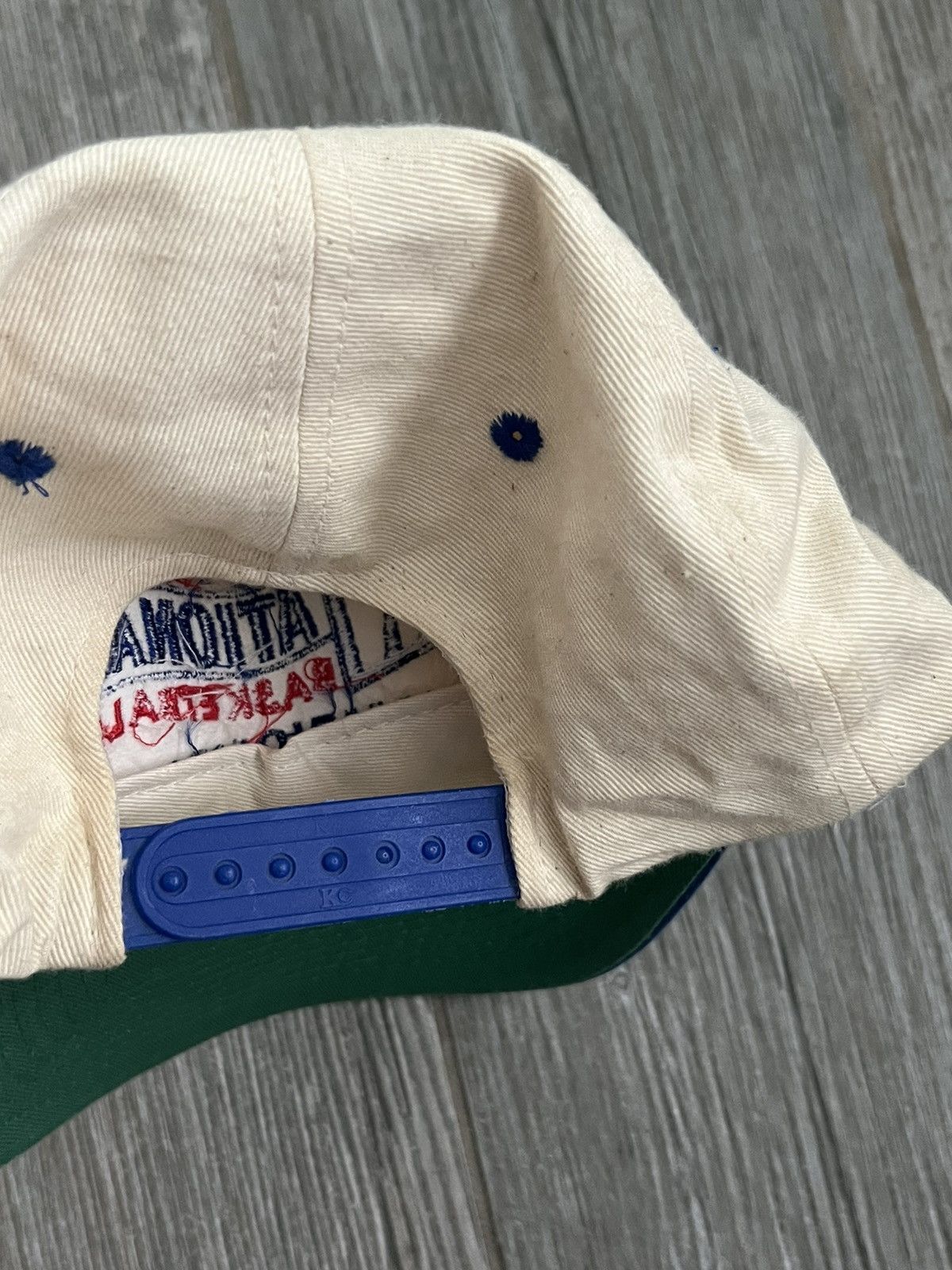 Vintage 1995 National Basketball Championships Vintage Snapback Hat Size ONE SIZE - 8 Thumbnail