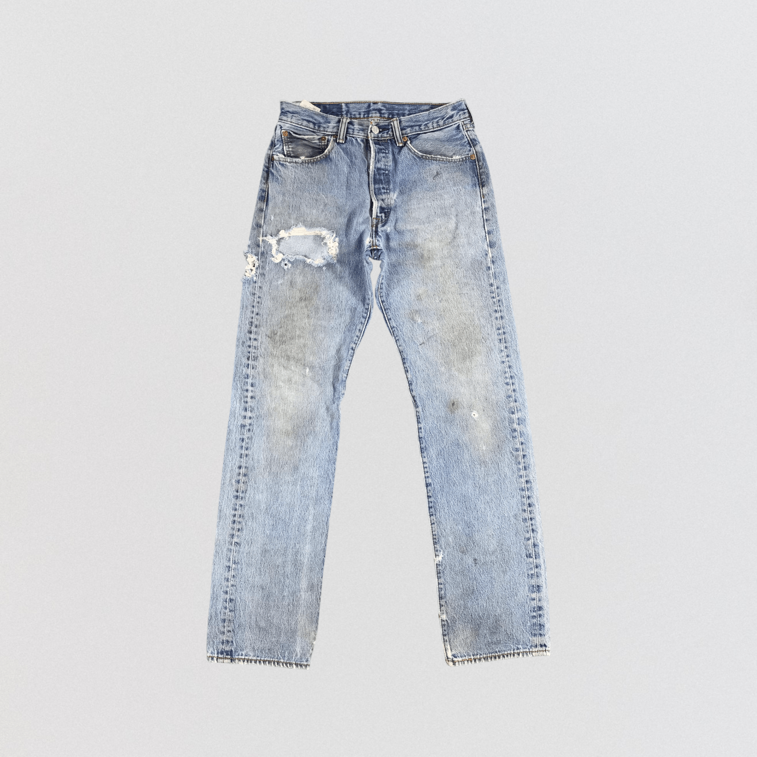 Levi's Vintage Light Wash Levis 501 Jeans-JM1122 Size US 30 / EU 46 - 1 Thumbnail
