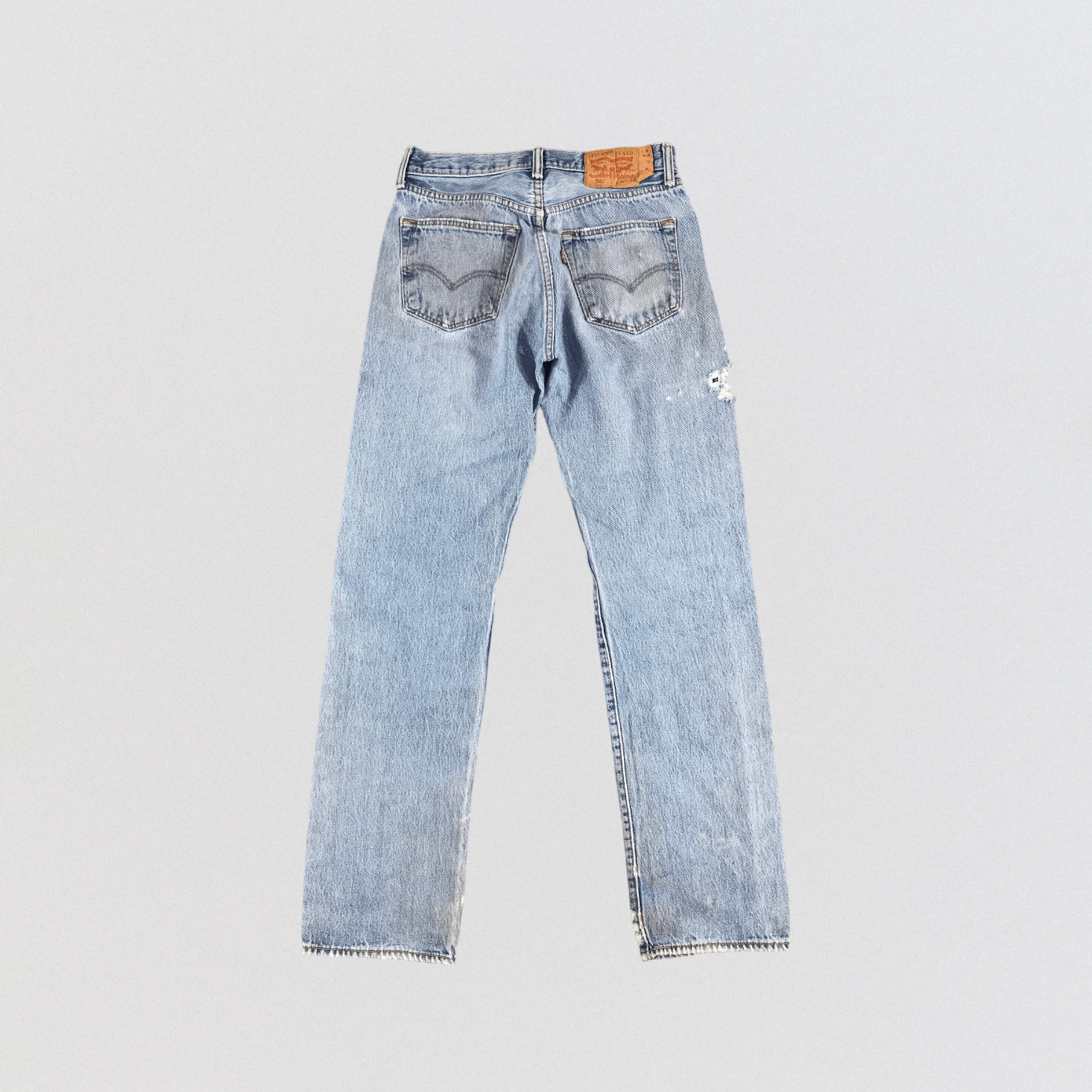 Levi's Vintage Light Wash Levis 501 Jeans-JM1122 Size US 30 / EU 46 - 2 Thumbnail