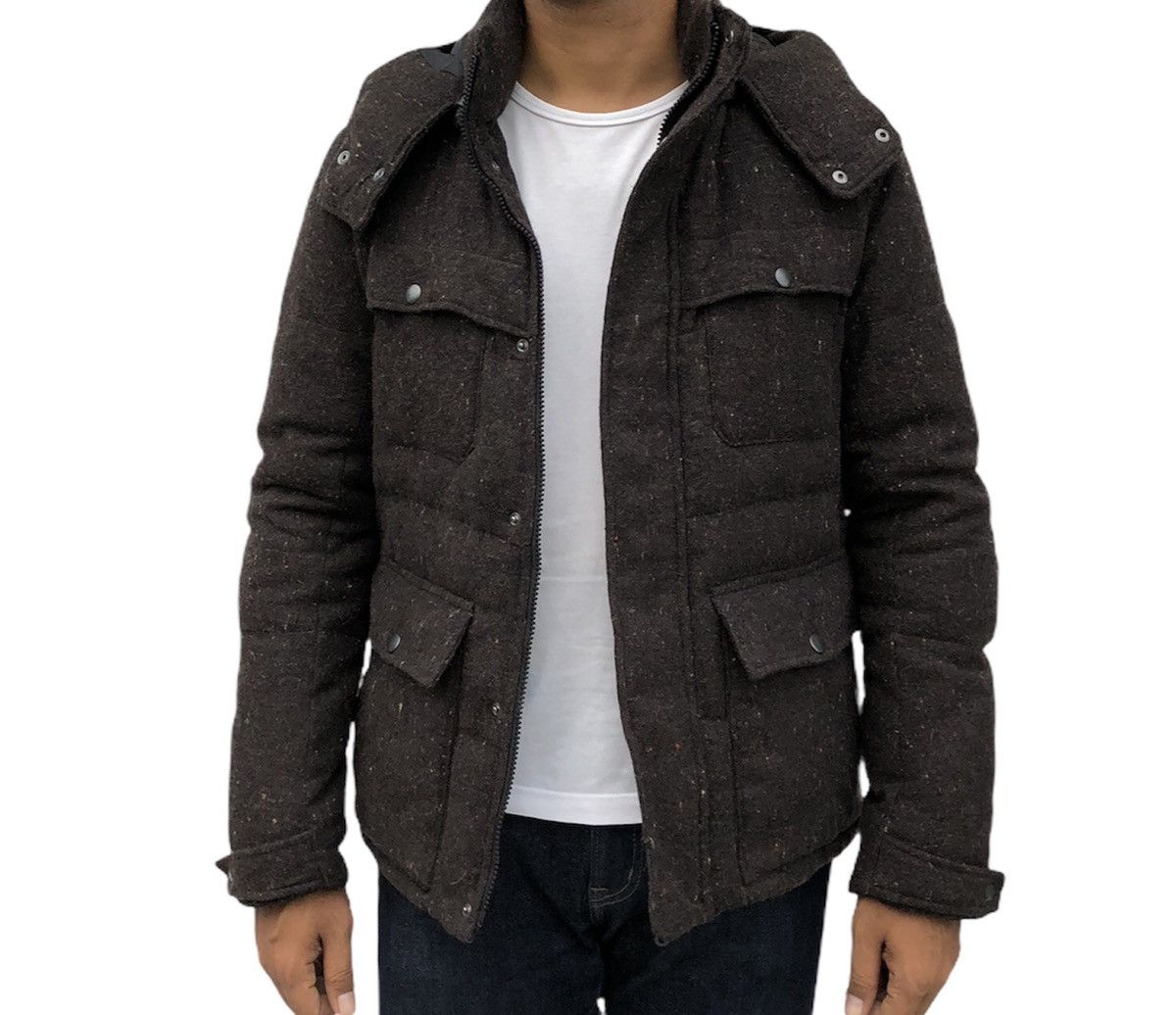 Boycott Boycott Fill Down Feather Wool Hooded Puffer Jacket Size US M / EU 48-50 / 2 - 12 Thumbnail