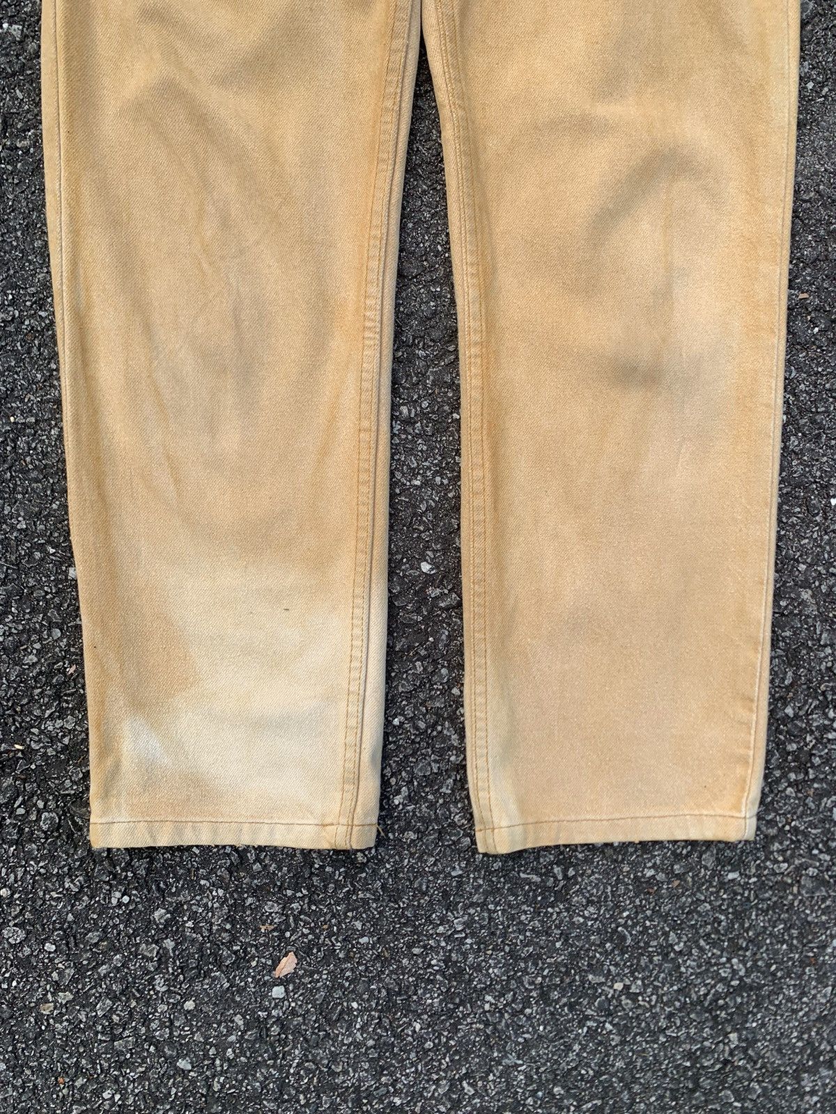 Levi's Vintage Clothing 👹Vintage LEVIS Straight Cut Jeans Made In USA Size US 32 / EU 48 - 9 Thumbnail