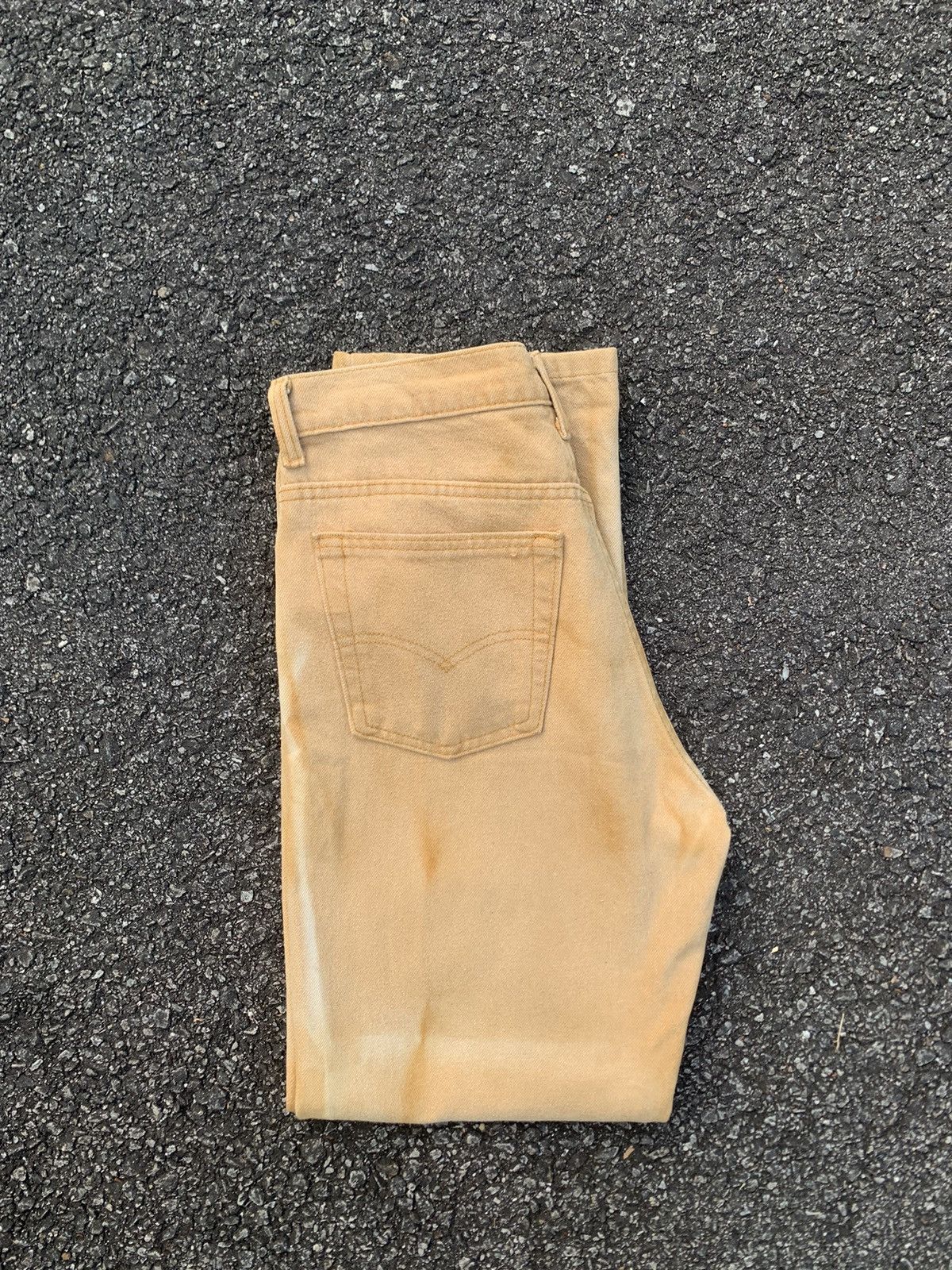 Levi's Vintage Clothing 👹Vintage LEVIS Straight Cut Jeans Made In USA Size US 32 / EU 48 - 13 Thumbnail