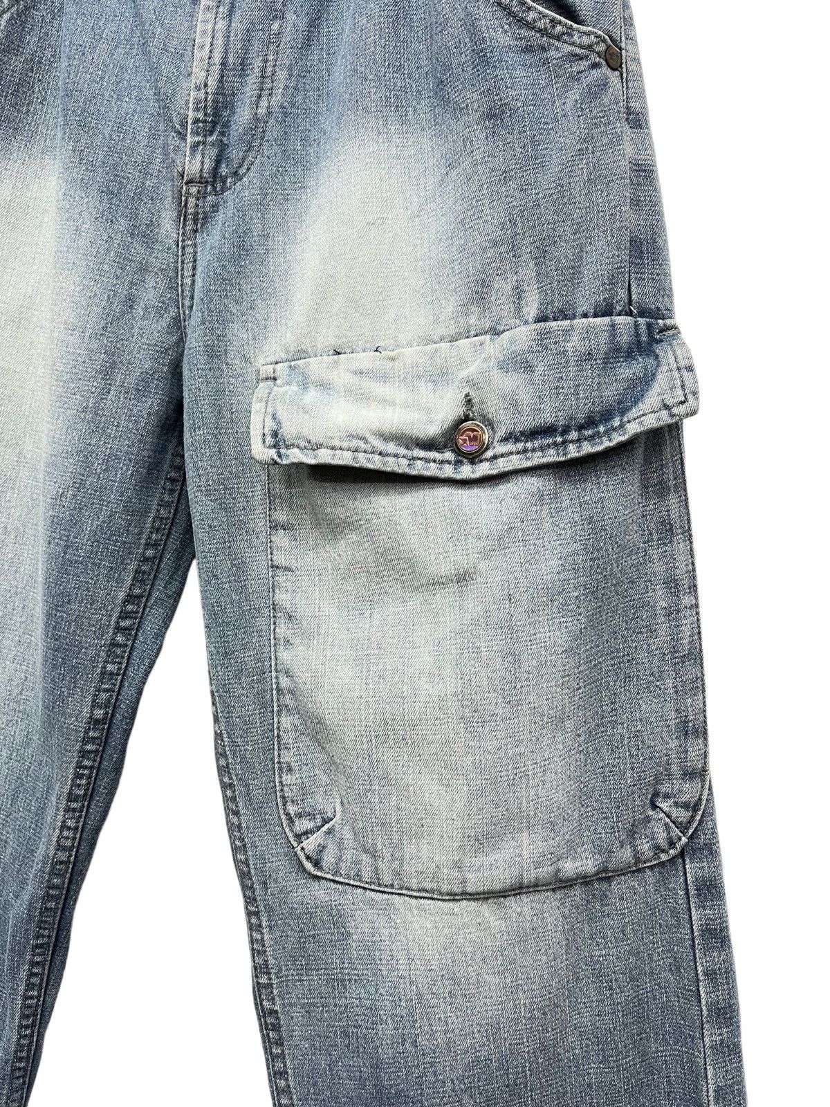 Mecca 🔥Vintage 90’s MECCA Hip Hop Rap Skateboarding Baggy Denim Size US 29 - 4 Thumbnail