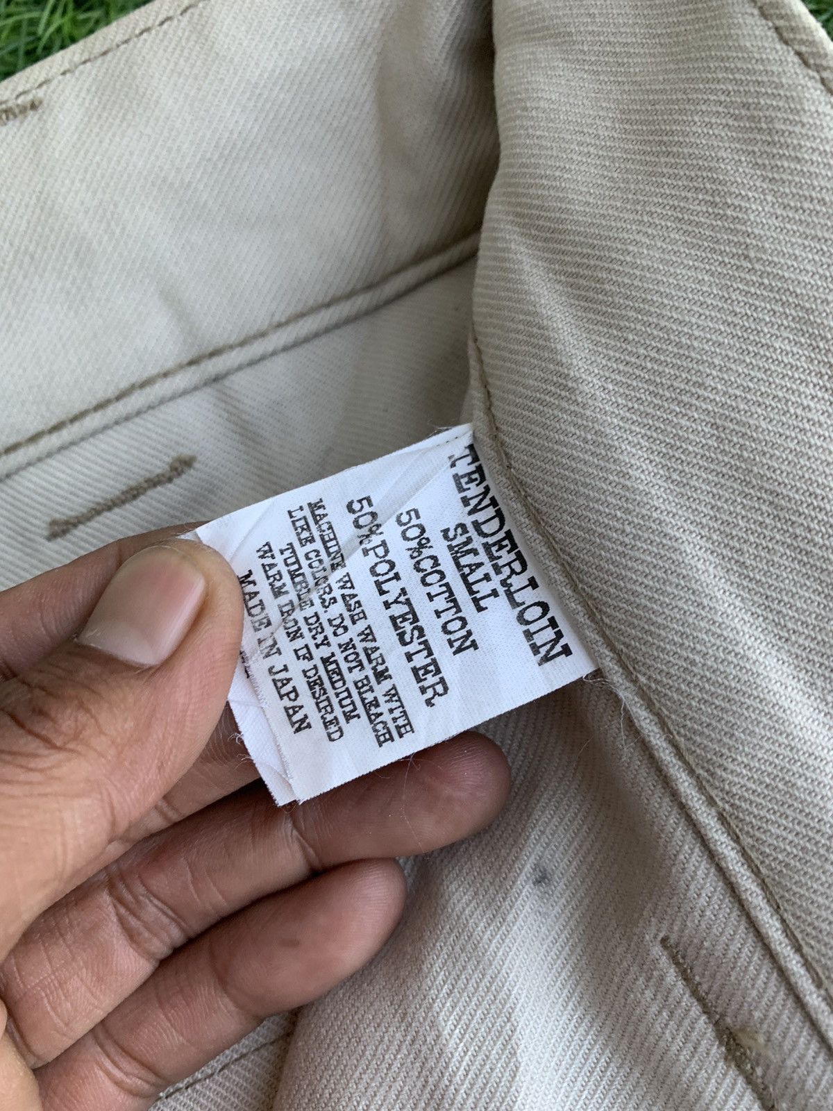 Tenderloin Vintage Japanese Brand Tenderloin Casual Khaki Pants Size US 32 / EU 48 - 8 Thumbnail