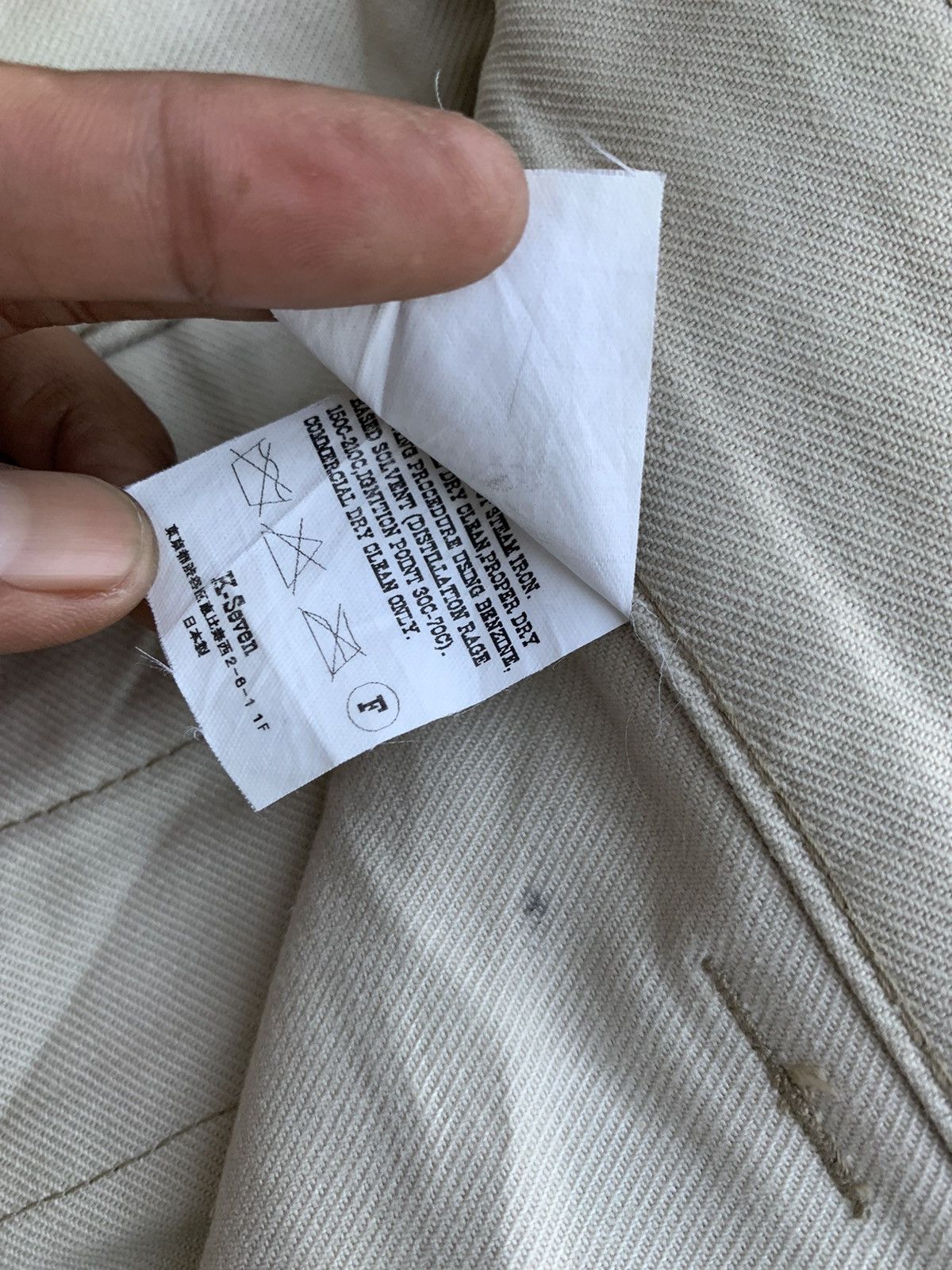 Tenderloin Vintage Japanese Brand Tenderloin Casual Khaki Pants Size US 32 / EU 48 - 9 Thumbnail