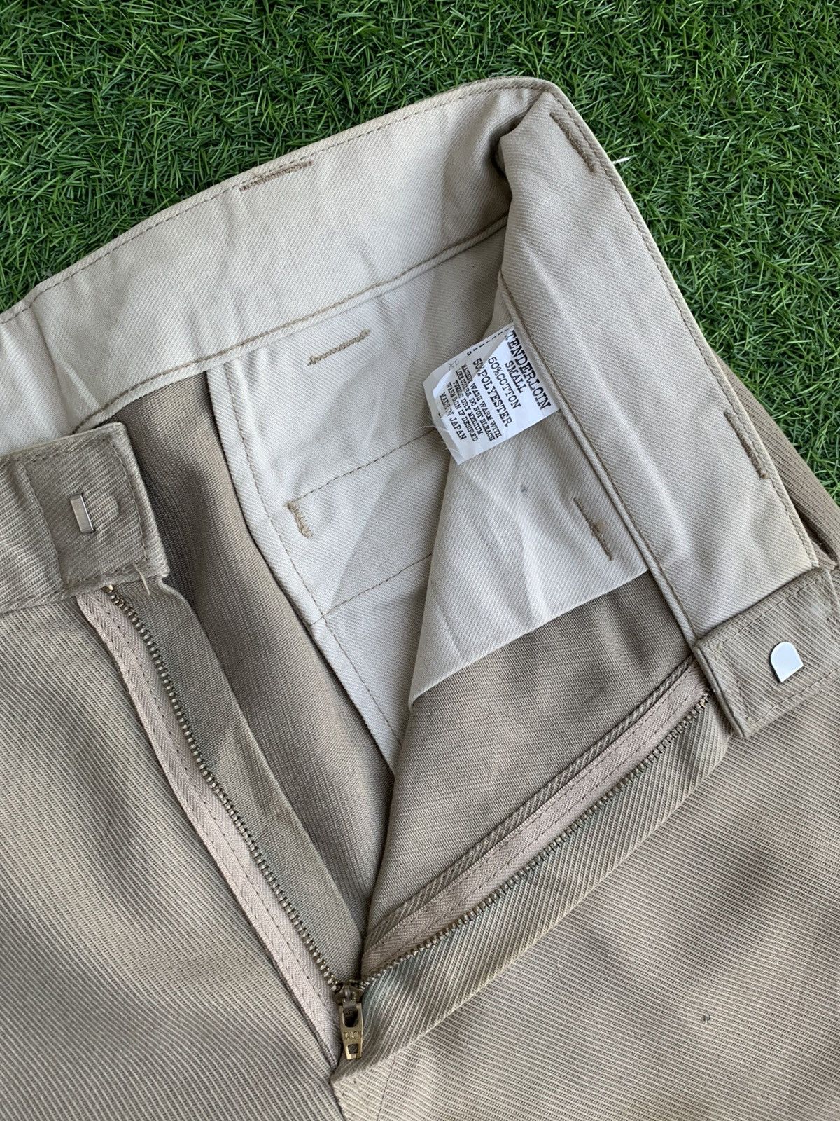 Tenderloin Vintage Japanese Brand Tenderloin Casual Khaki Pants Size US 32 / EU 48 - 10 Thumbnail