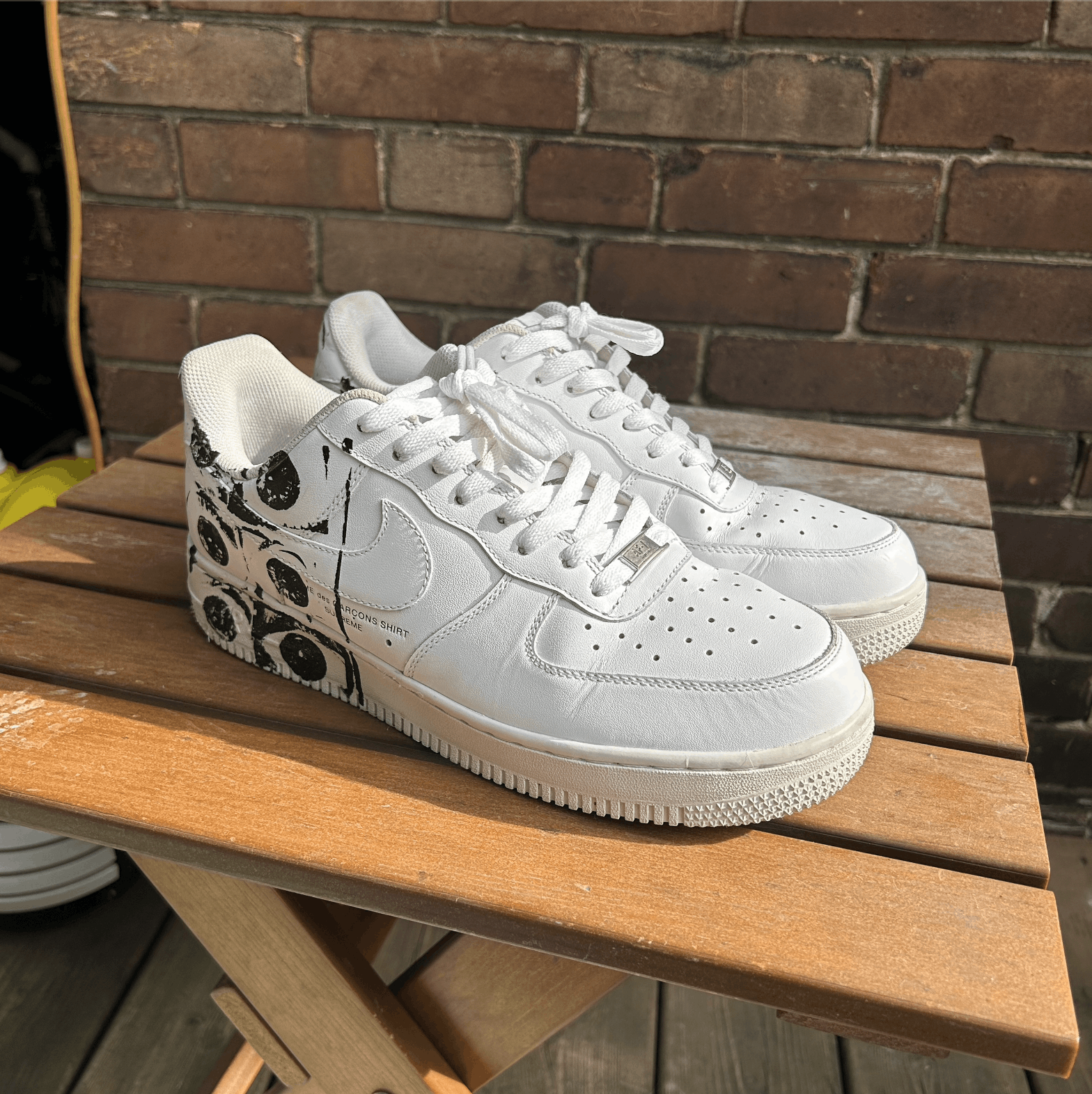 The Nike x Supreme x CDG Shirt Air Force 1 Is 2017's Most