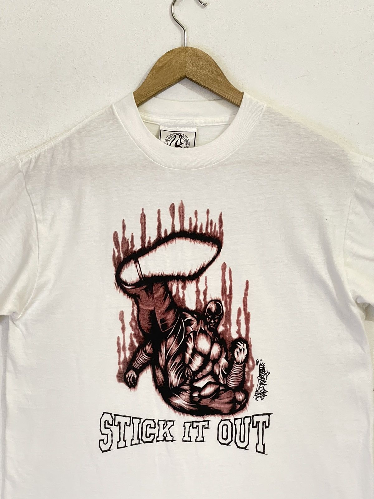 Vintage VINTAGE 90’s‼️Brand Stick It Out USA Tee Size US M / EU 48-50 / 2 - 3 Thumbnail