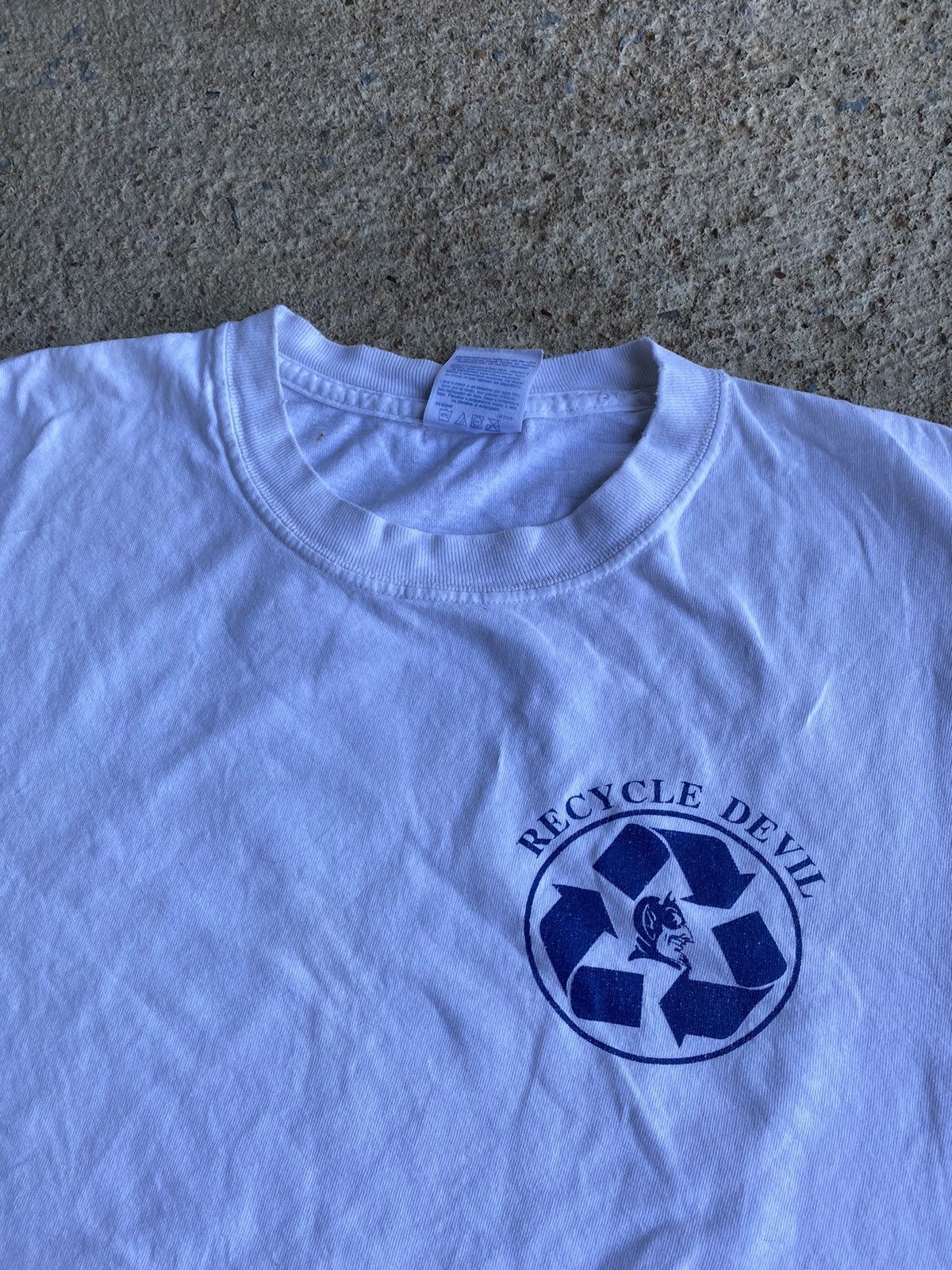 Japanese Brand × Vintage Vintage Y2K DUKE Blue Devils Recycle Distressed Shirt Size US M / EU 48-50 / 2 - 7 Thumbnail