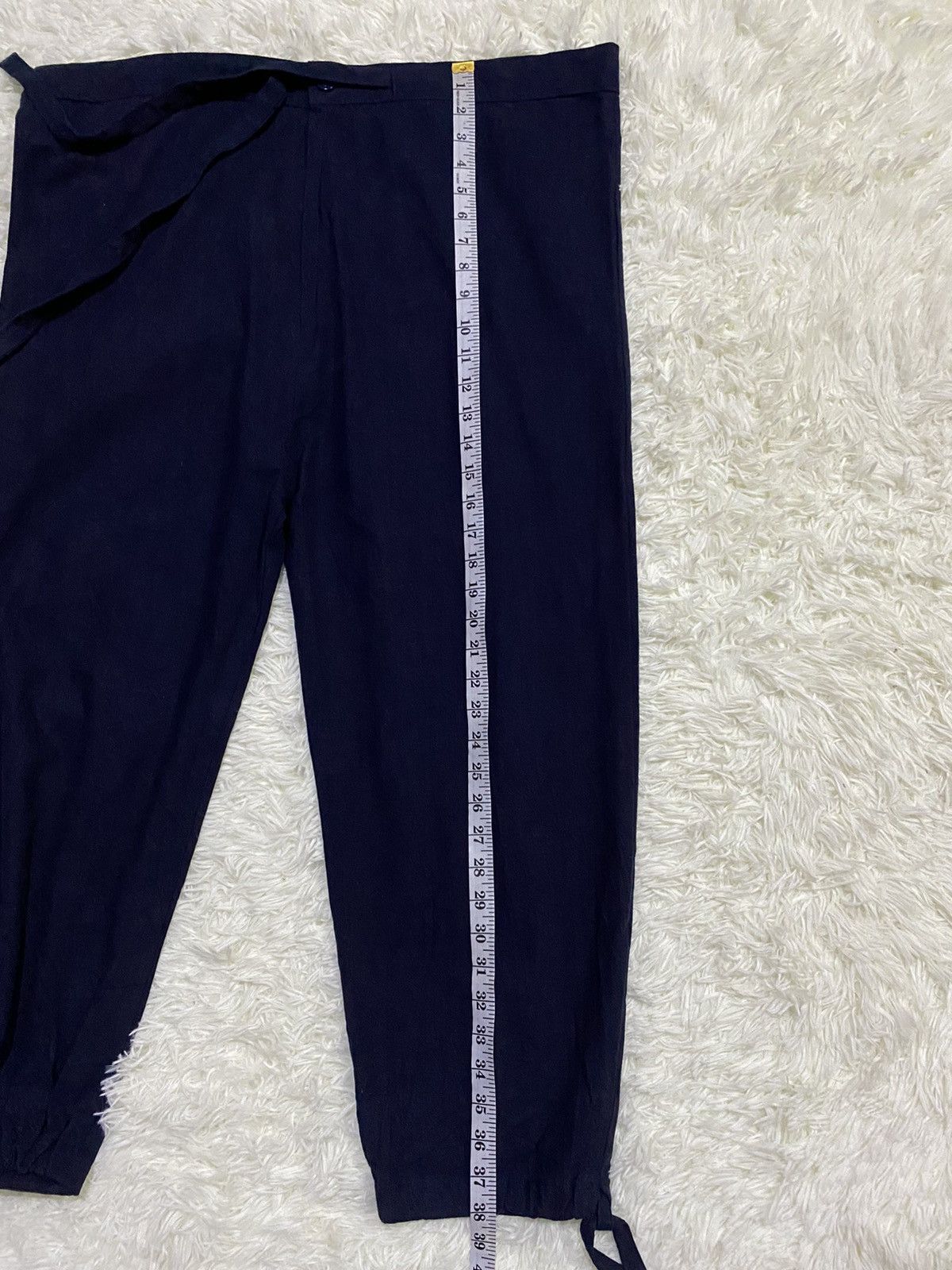 Other Cotton Blend Easy Pants Drawstring Made in Japan Size US 42 / EU 58 - 16 Thumbnail
