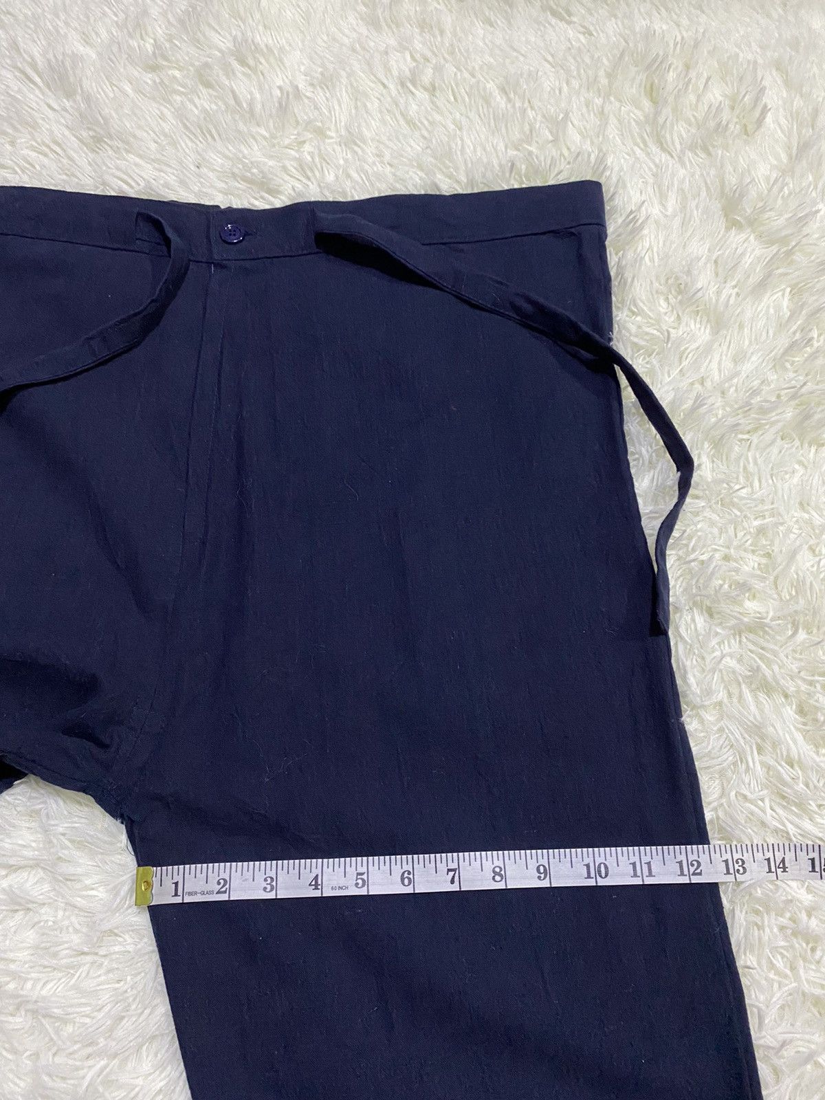 Other Cotton Blend Easy Pants Drawstring Made in Japan Size US 42 / EU 58 - 12 Thumbnail