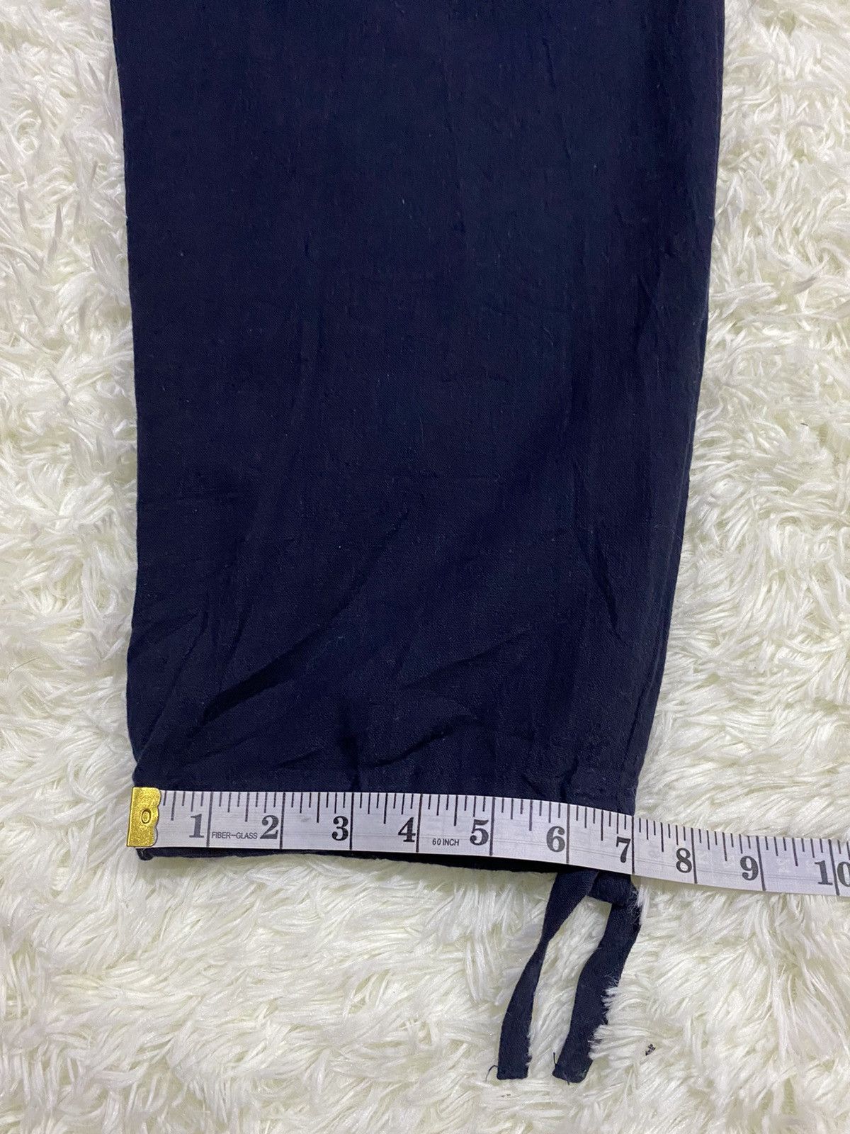 Other Cotton Blend Easy Pants Drawstring Made in Japan Size US 42 / EU 58 - 14 Thumbnail