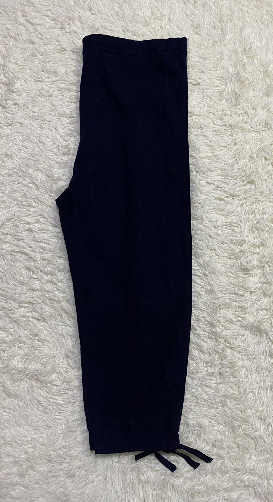 Other Cotton Blend Easy Pants Drawstring Made in Japan Size US 42 / EU 58 - 5 Thumbnail