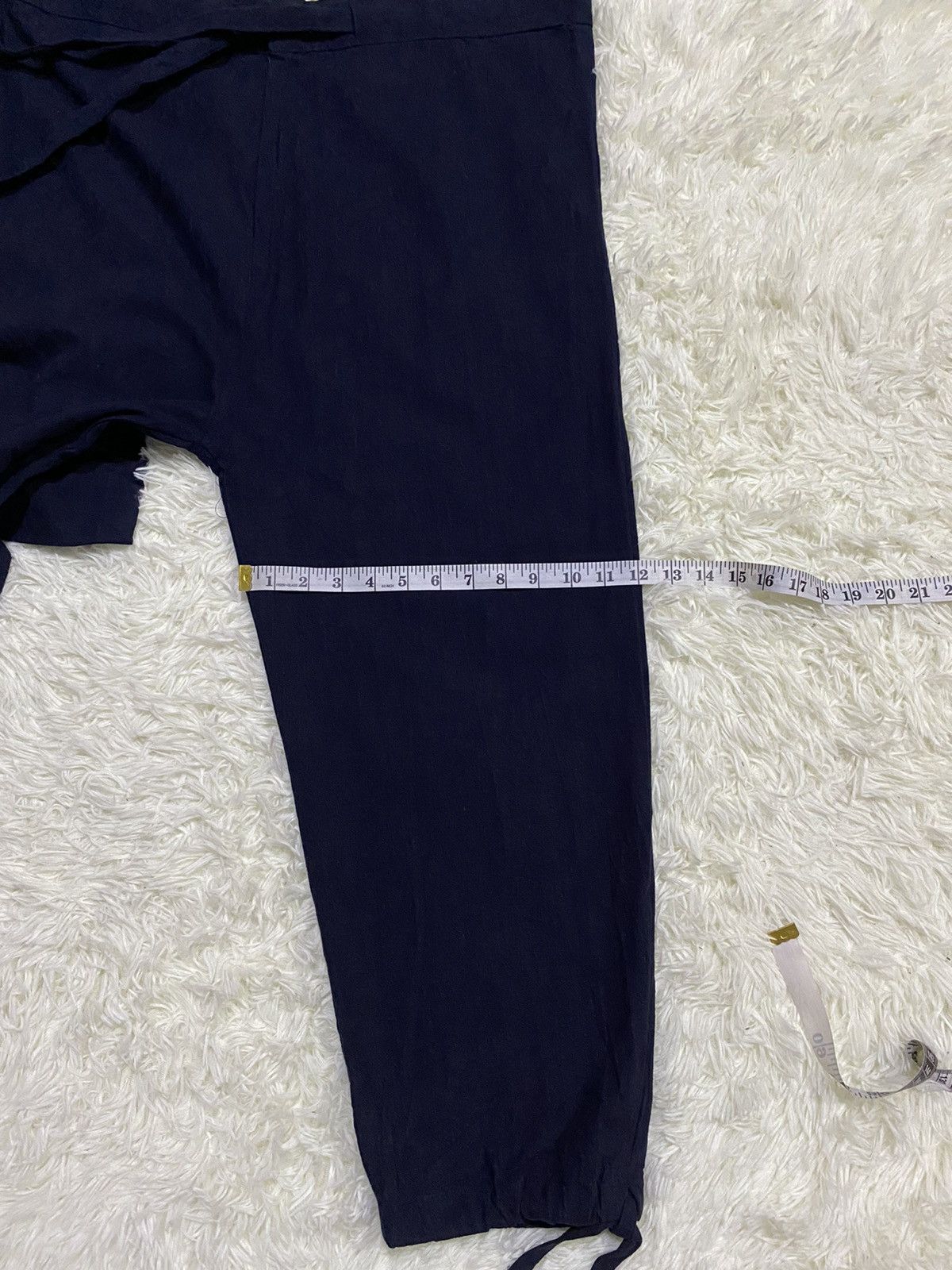 Other Cotton Blend Easy Pants Drawstring Made in Japan Size US 42 / EU 58 - 13 Thumbnail
