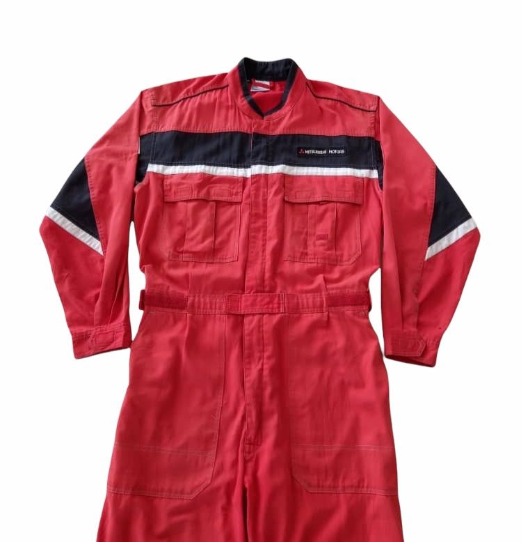 Japanese Brand Mitsubishi Motors Ralliart Coverall Size US 36 / EU 52 - 4 Thumbnail