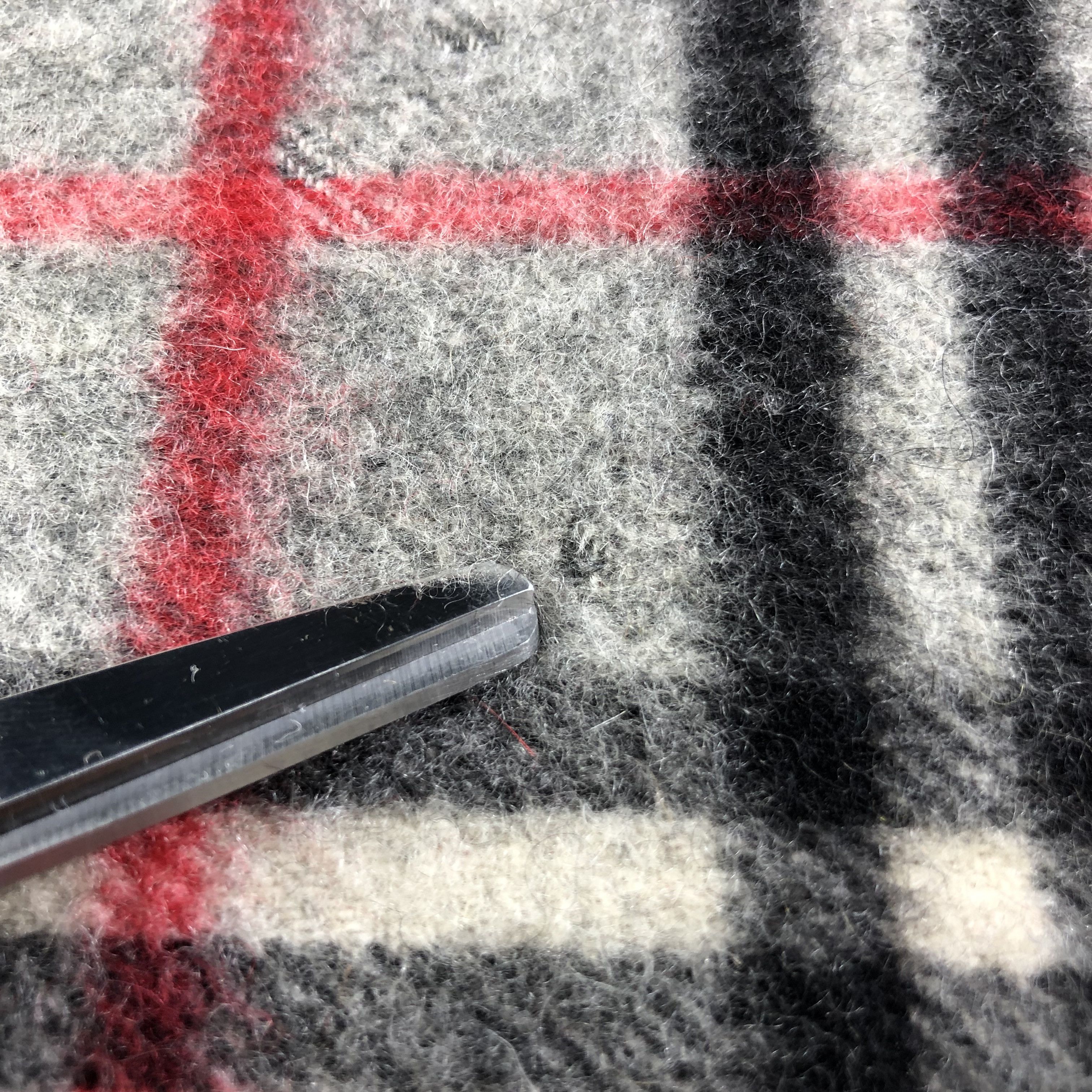 Burberry Burberrys Nova Check Grey Cashmere Scarf Muffler V1274 Size ONE SIZE - 7 Thumbnail
