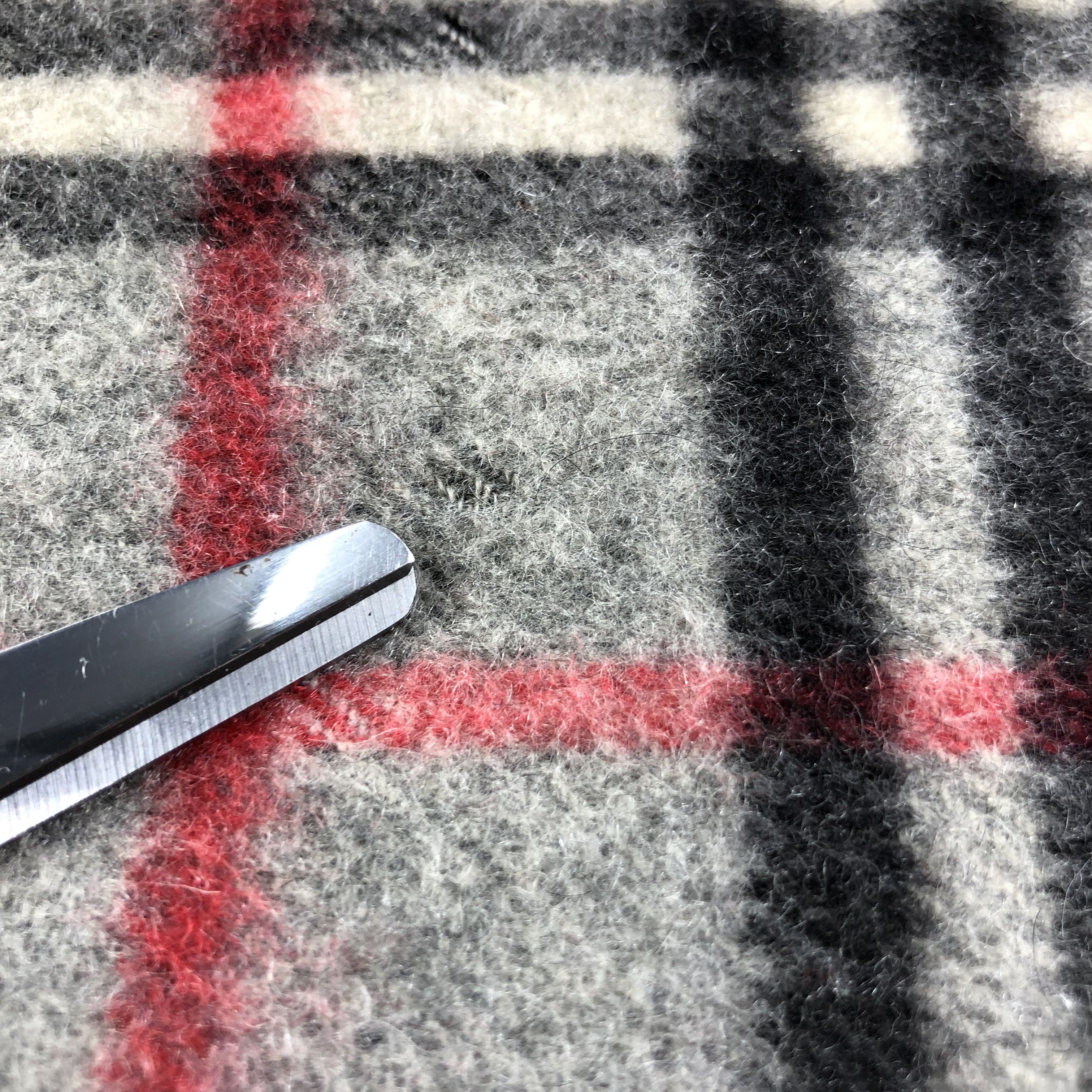 Burberry Burberrys Nova Check Grey Cashmere Scarf Muffler V1274 Size ONE SIZE - 9 Thumbnail
