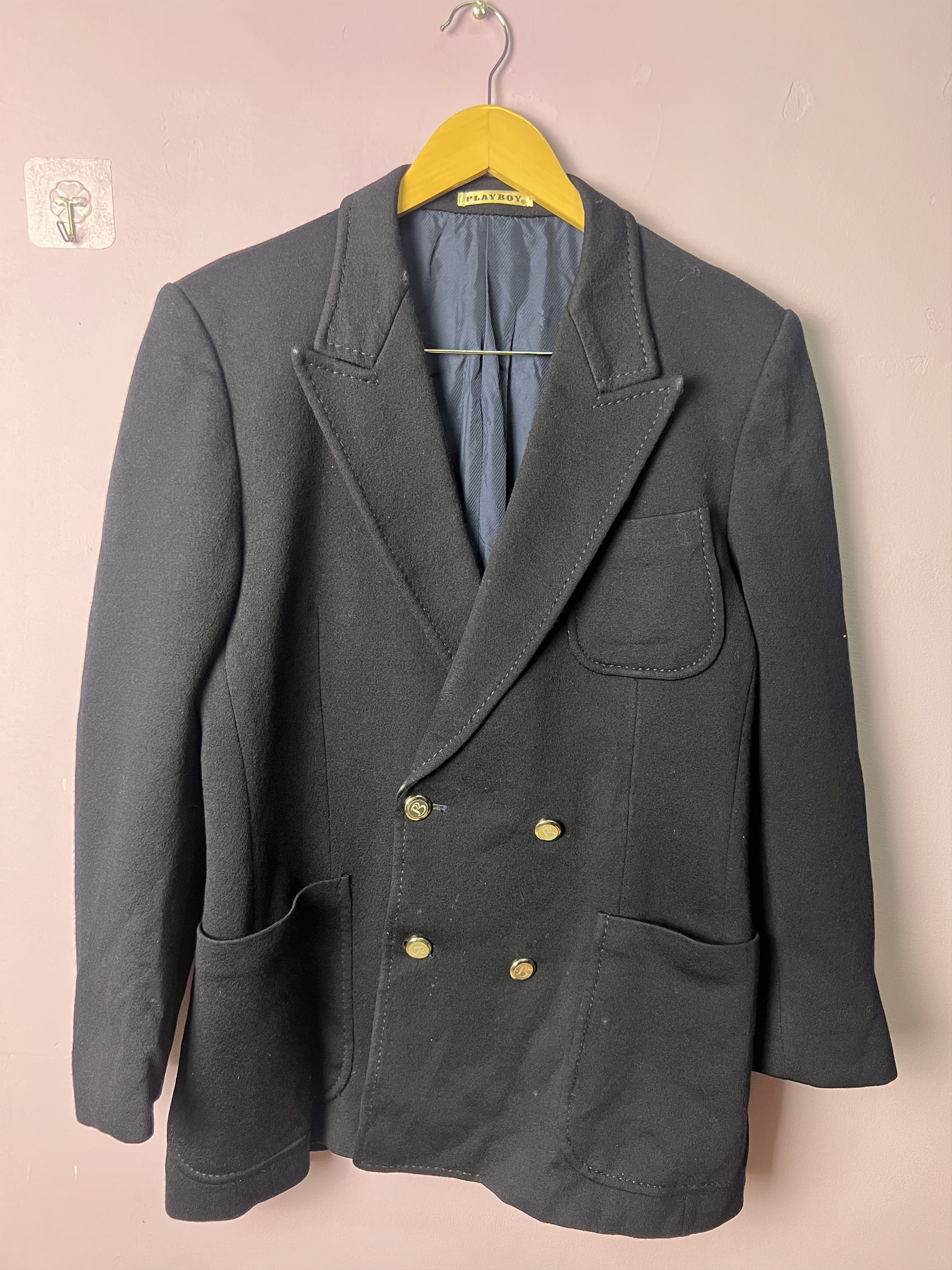Playboy 🔥Rare Vintage Playboy Blazers Size 40S - 1 Thumbnail