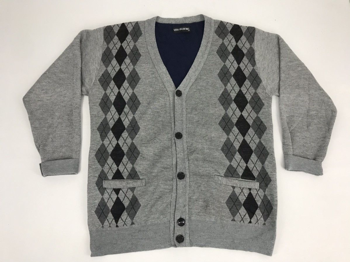 Japanese Brand Vintage Vera Valentino Sweatshirt Cardigan Jacket Size US M / EU 48-50 / 2 - 1 Thumbnail