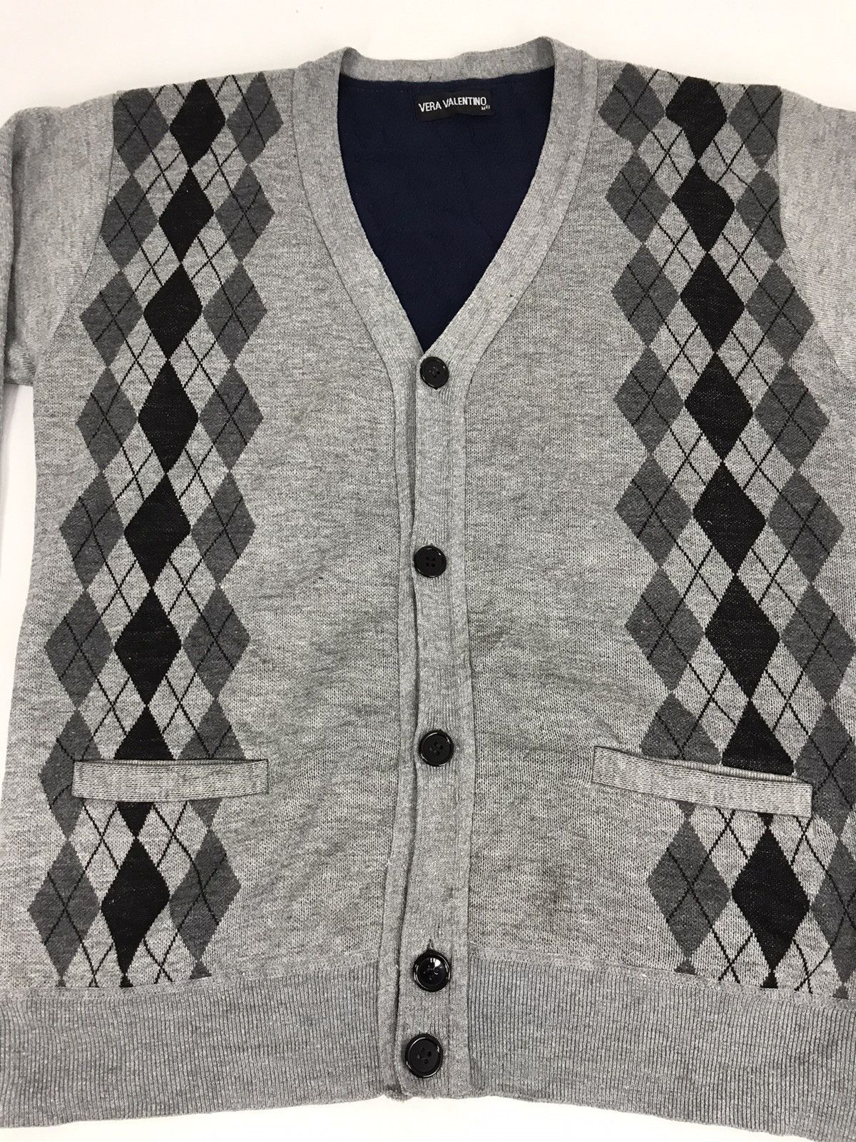 Japanese Brand Vintage Vera Valentino Sweatshirt Cardigan Jacket Size US M / EU 48-50 / 2 - 2 Thumbnail