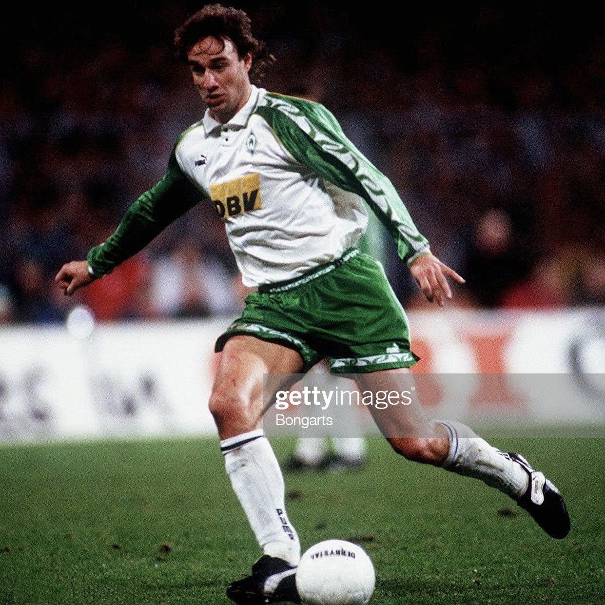 Puma × Vintage 1995 1996 Werder Bremen Puma Vintage Home Soccer Long Jersey Size US M / EU 48-50 / 2 - 2 Thumbnail