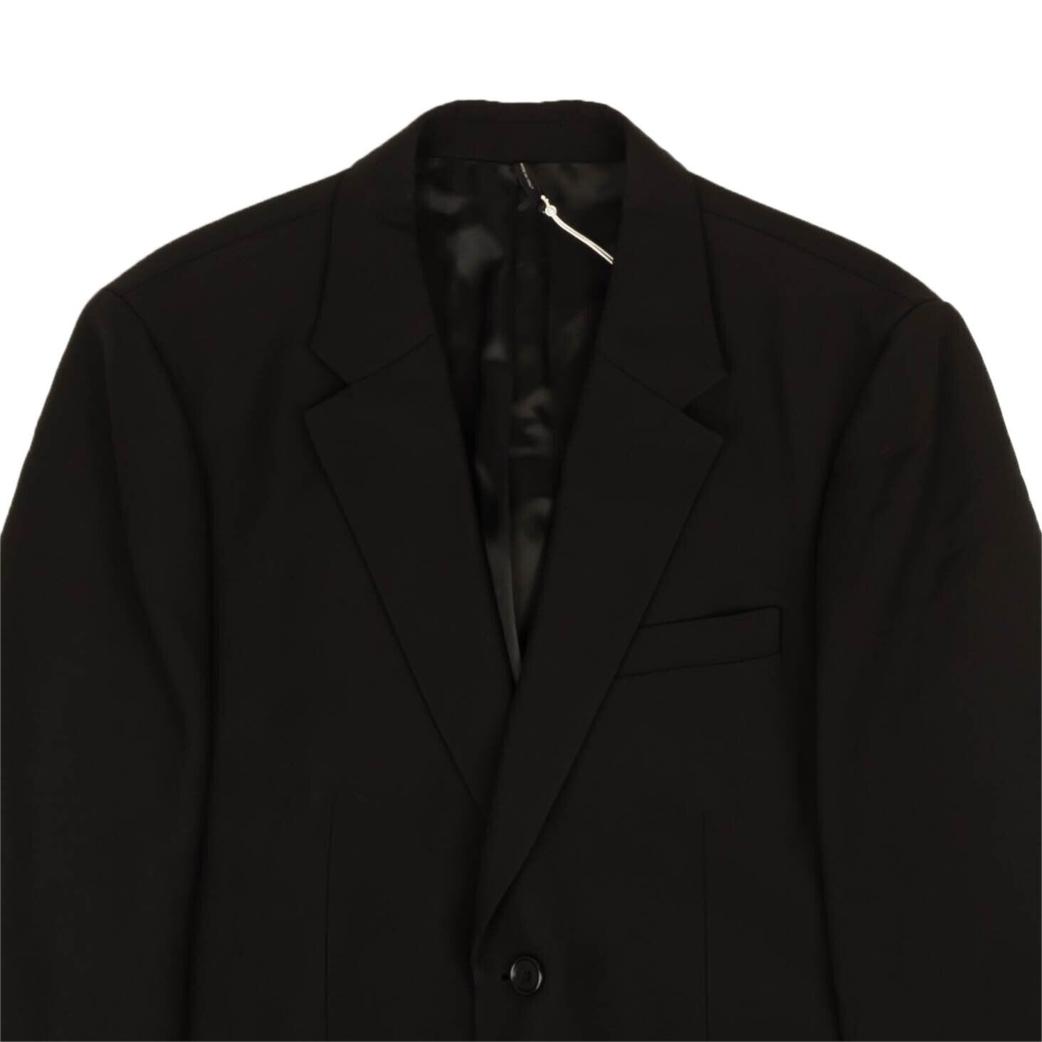 Helmut Lang Black Two Button SB Jacket Size 44 Size US XL / EU 56 / 4 - 2 Thumbnail