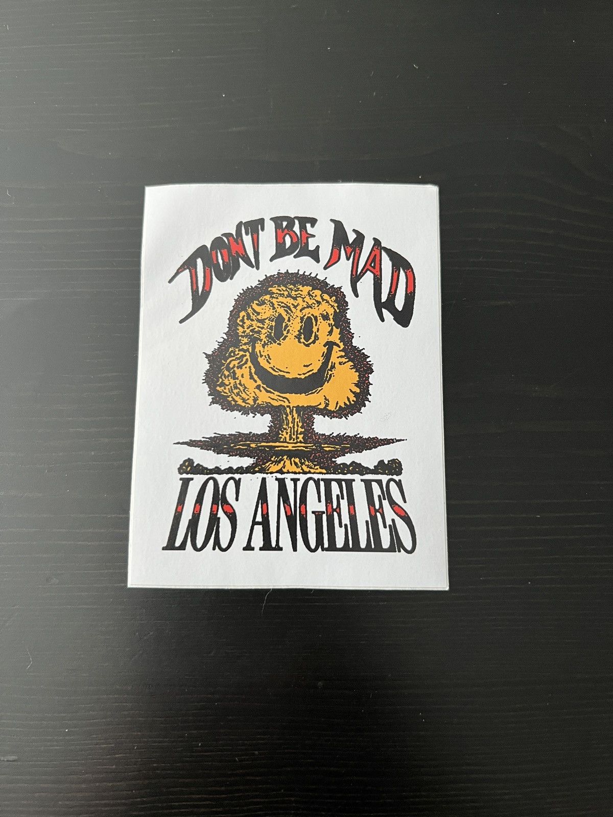 Don't Be Mad × Joe Freshgoods Joe Fresh Goods Don’t Be Mad Los Angeles Sticker Size ONE SIZE - 1 Thumbnail