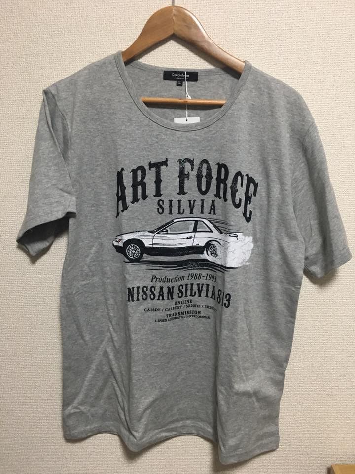 image of Jdm Nissan Art Force Silvia in Grey, Men's (Size Large)