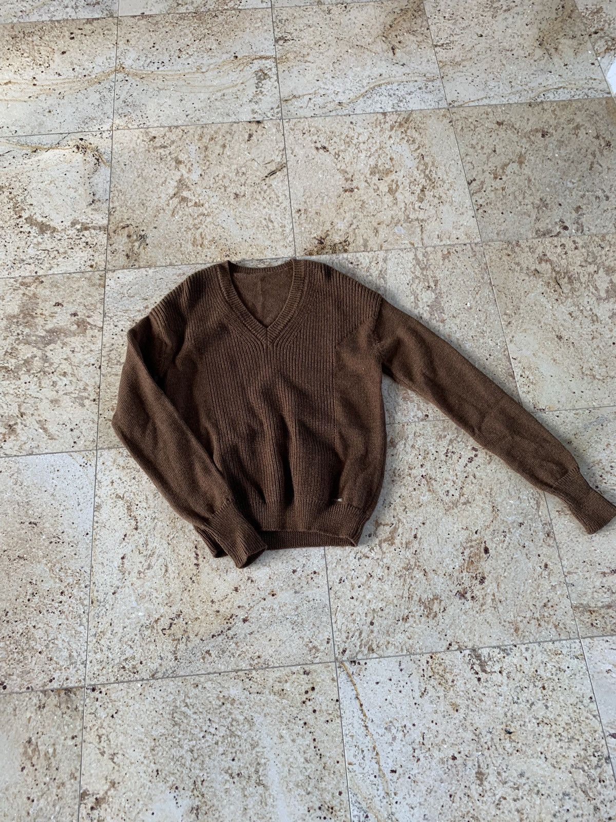 Dsquared2 V Neck Knitwear in Brown Size US M / EU 48-50 / 2 - 2 Thumbnail