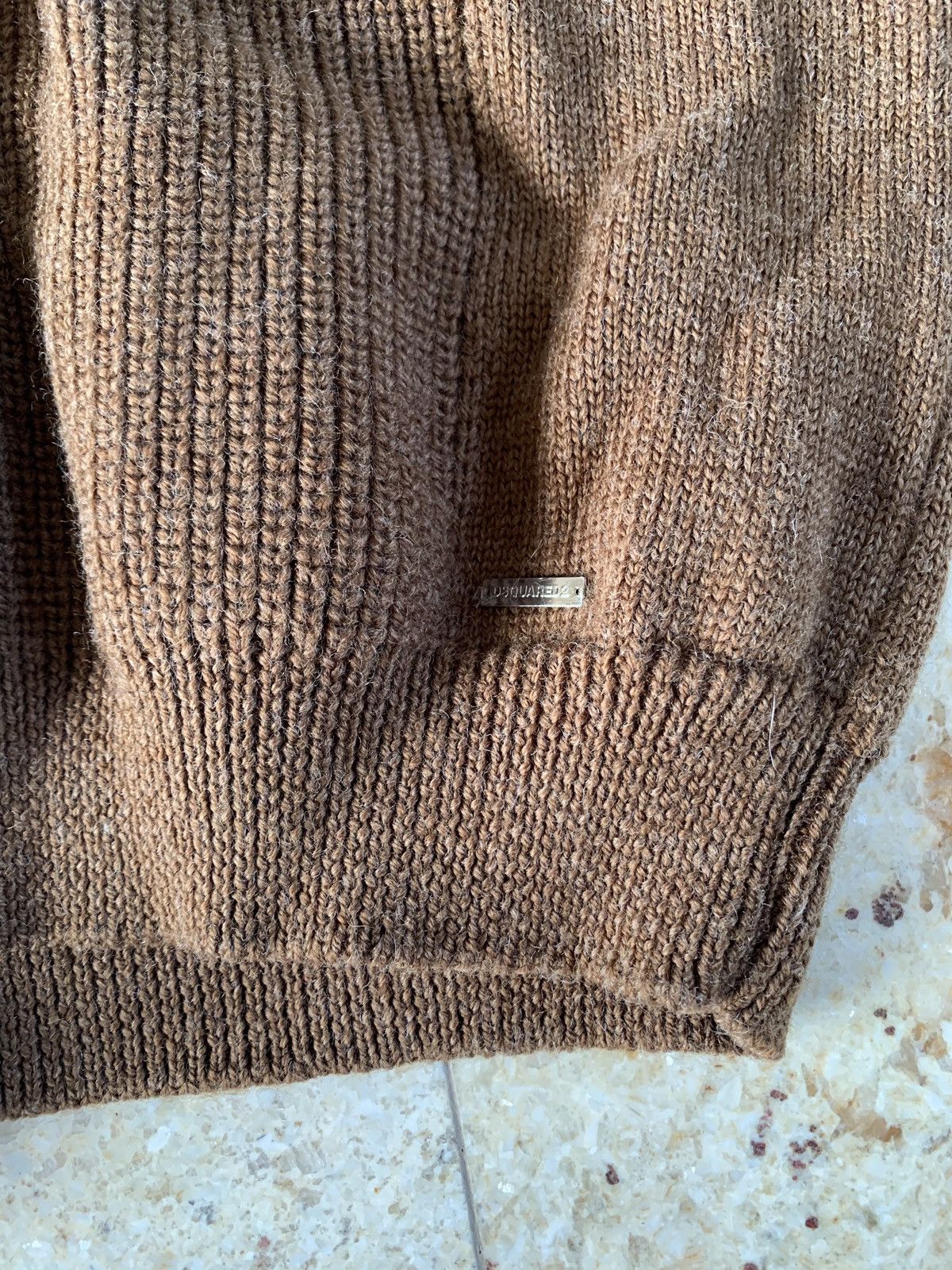 Dsquared2 V Neck Knitwear in Brown Size US M / EU 48-50 / 2 - 11 Thumbnail