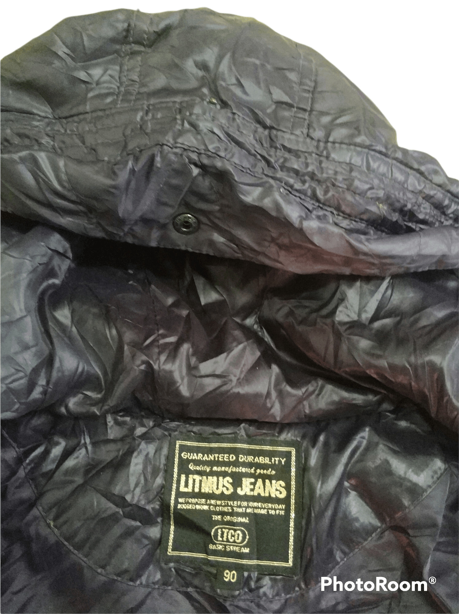 Japanese Brand 🔥Litmus Jeans Puffer Jacket Size US S / EU 44-46 / 1 - 5 Thumbnail