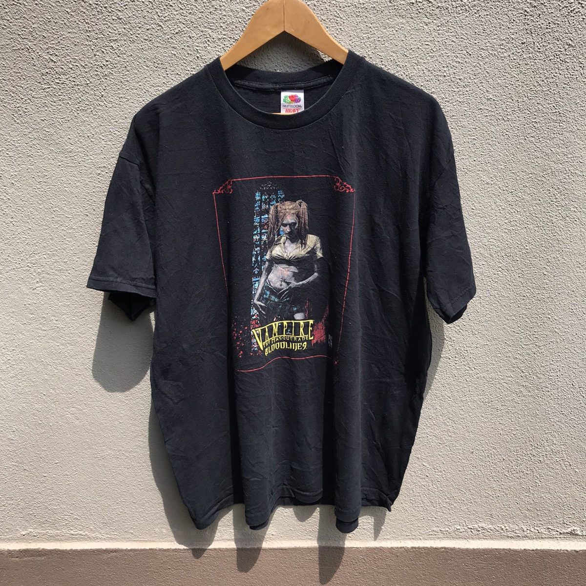 Vintage Vintage VAMPIRE THE MASQUERADE pc game tee bloodlines Size US XL / EU 56 / 4 - 1 Thumbnail