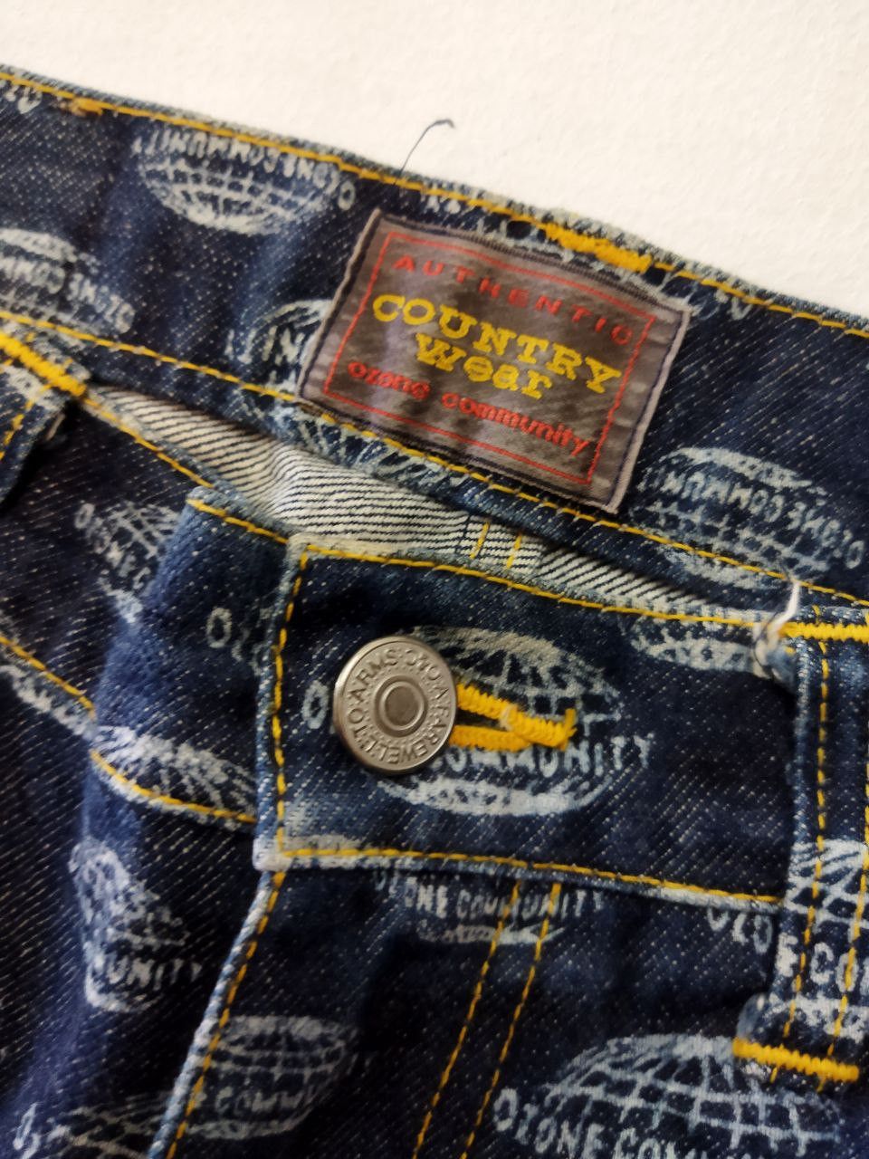 Japanese Brand Japanese Ozone Community Fullprint Jeans Size US 30 / EU 46 - 11 Thumbnail
