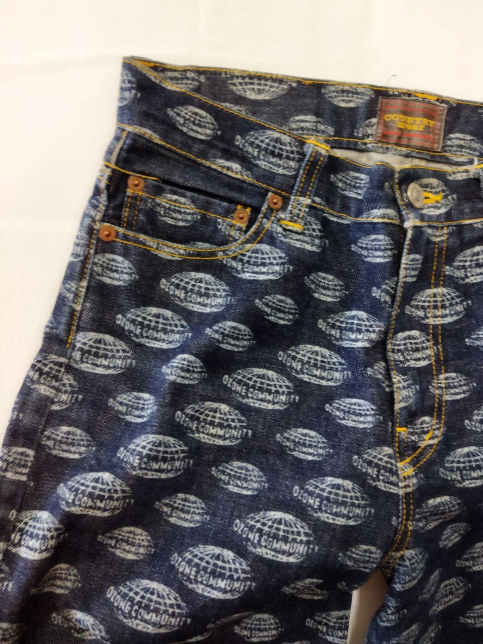 Japanese Brand Japanese Ozone Community Fullprint Jeans Size US 30 / EU 46 - 10 Thumbnail