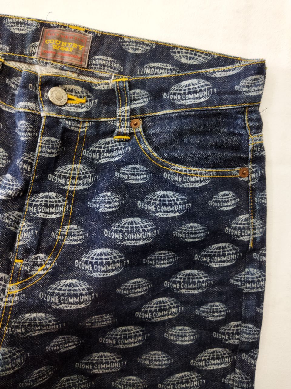 Japanese Brand Japanese Ozone Community Fullprint Jeans Size US 30 / EU 46 - 9 Thumbnail