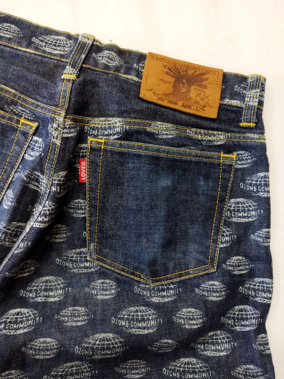 Japanese Brand Japanese Ozone Community Fullprint Jeans Size US 30 / EU 46 - 6 Thumbnail
