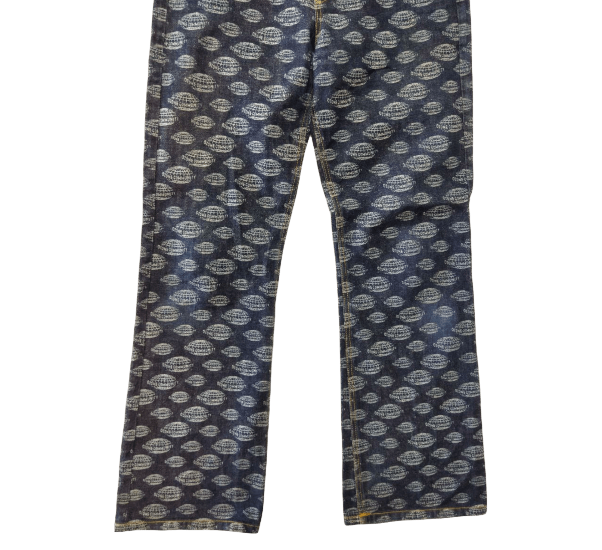 Japanese Brand Japanese Ozone Community Fullprint Jeans Size US 30 / EU 46 - 4 Thumbnail